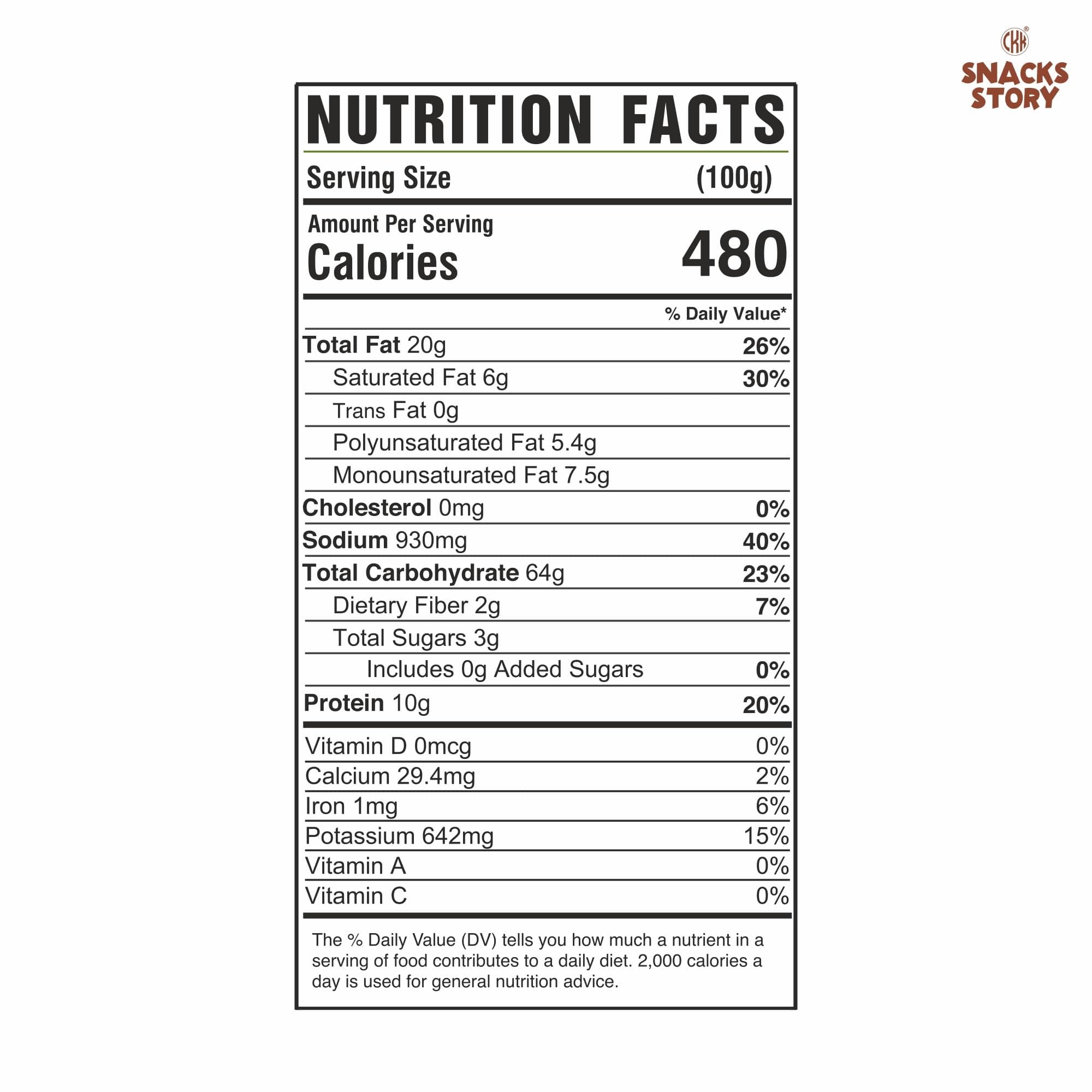 CKK Snacks Story Methi Jowar Khakhra | 100% Baked | High Fiber | No Palm Oil | Healthy & Crispy Snack | Jain Friendly | (Pack of 4 x 180g) — image 2