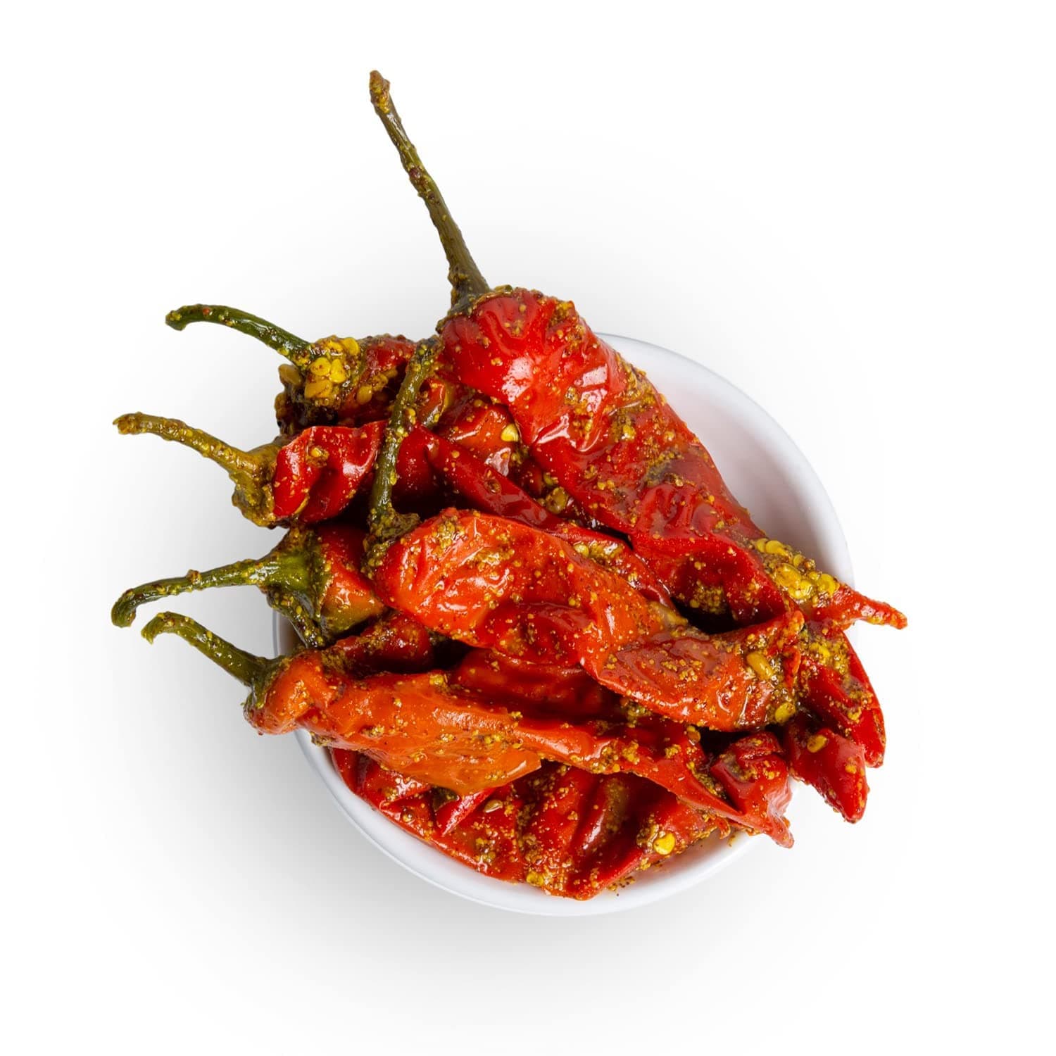 Delight Foods Athana Red & Green Mirch Pickles Achar 500g (250g X 2) | Masala Pickle | Chilli Pickle | Mustard Oil Pickle Achar | Sarso Tel | No Garlic — image 5