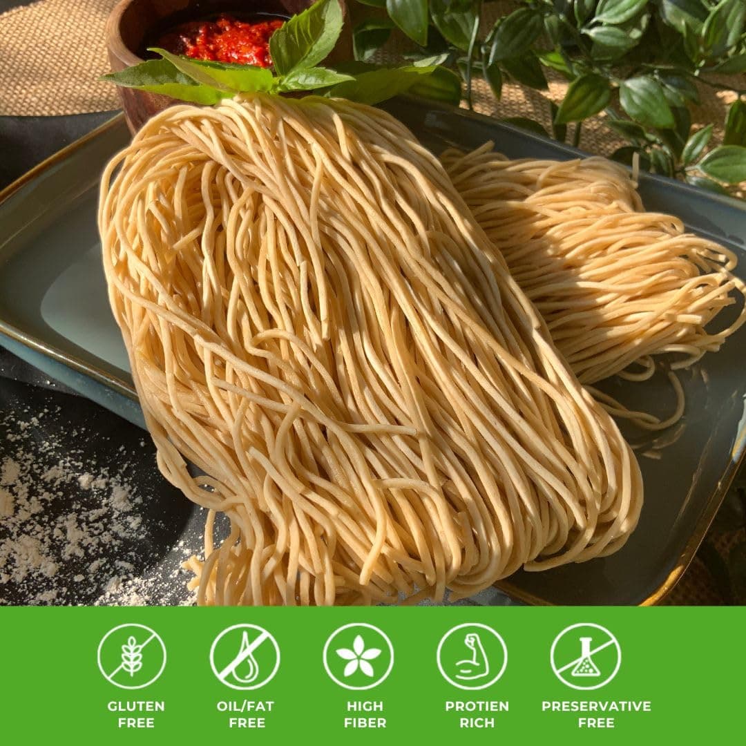 Millet Me by Kuizeens Gluten-Free Proso Noodles - 110g (Pack of 1) | Protein & Fiber-Rich | Easy-to-Make | Rich in Nutrients | No MSG | No Preservatives | Low Glycemic | Vegan & Wholesome | Easy to Digest Healthy Noodles | Jain | No Onion & Garlic | Ready in Minutes — image 5