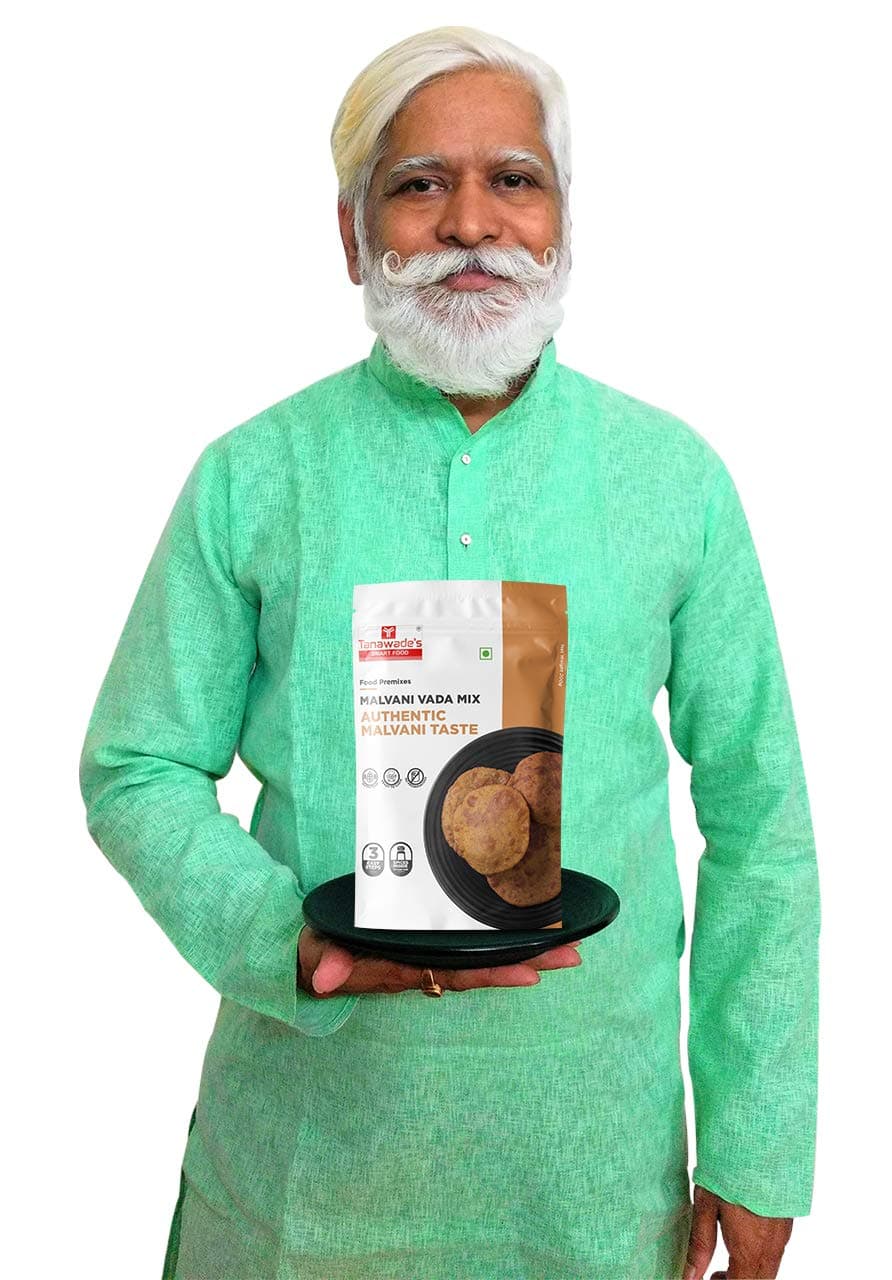 Tanawade’s Smart Food Instant Malvani Vada Mix – Pack of 2 • Ready‑to‑Cook Konkan‑Style Rice Fritters • No Preservatives • 5–7 min Prep • Hand‑Picked Flavours — image 4