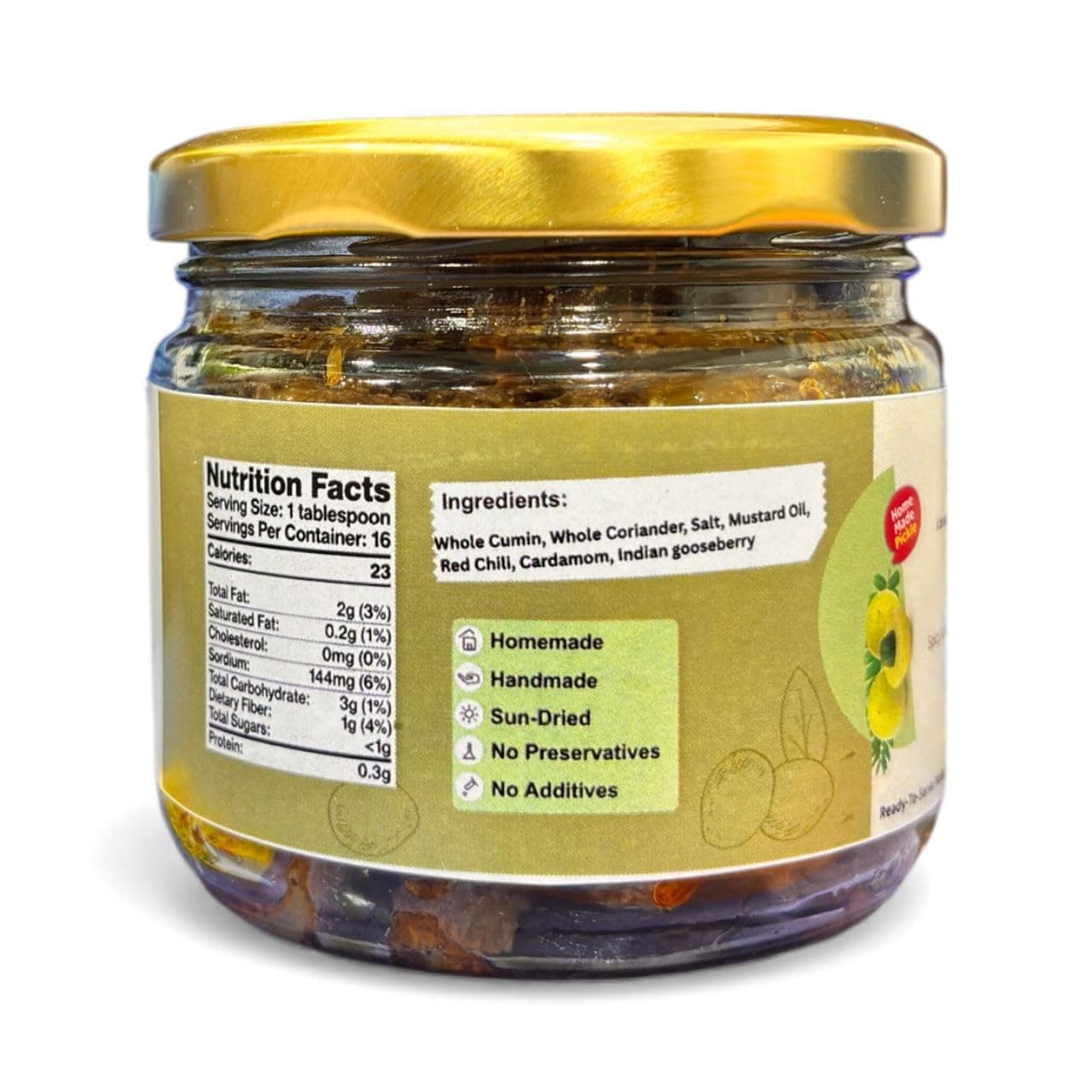 Spicy Threesome Chunky Chilli Oil (Jain) 80g – No Garlic No Onion | Indo-Chinese-Korean Fusion | Premium Spicy Oil — image 2