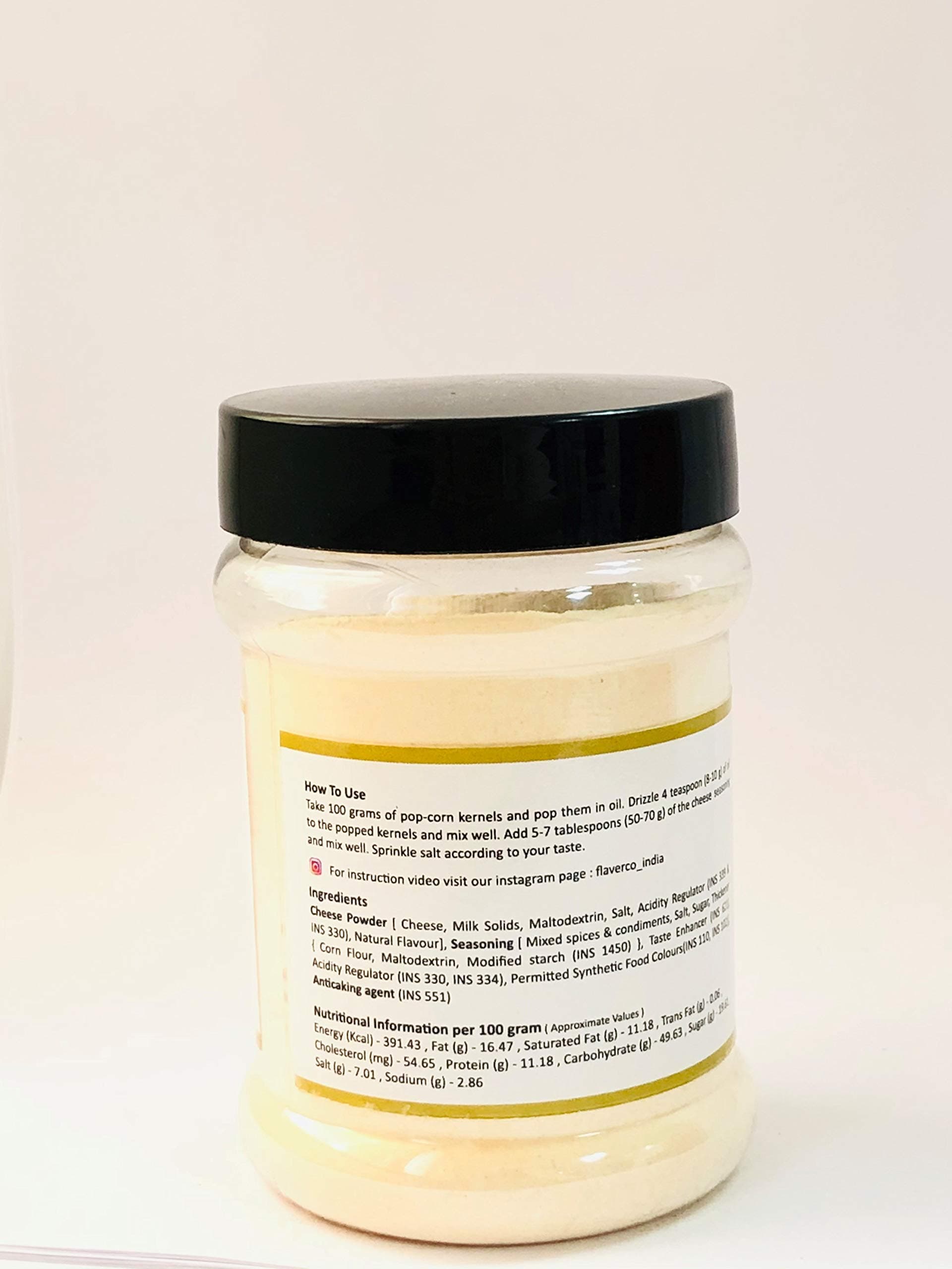 Cheese Seasoning (No Onion & Garlic) for Snacks, Makhana, Popcorn, Fries & Many More!! (100 g) — image 4
