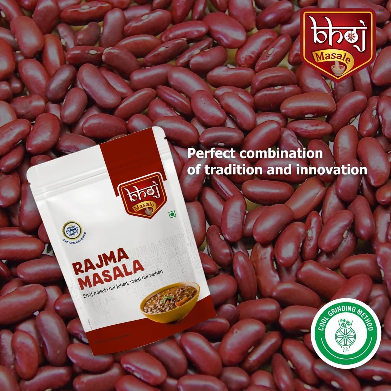 Bhoj Masale Rajma Masala Powder 200GM Each | Authentic Spice Mix | No Preservatives & No Added Colors — image 6