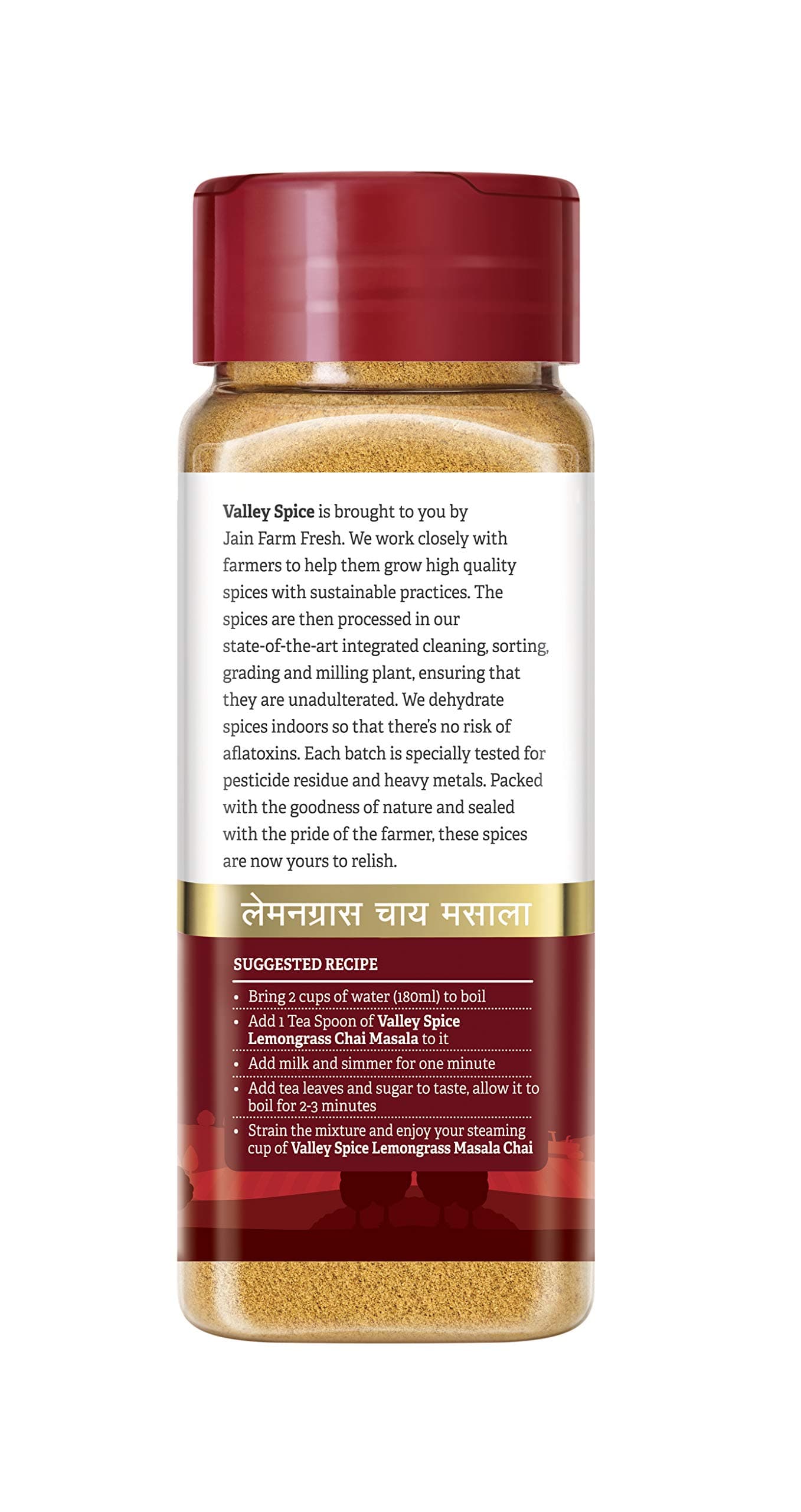 Valley Spice Select Chai Masala (Lemon Grass 50g (Pack of 2)) — image 5