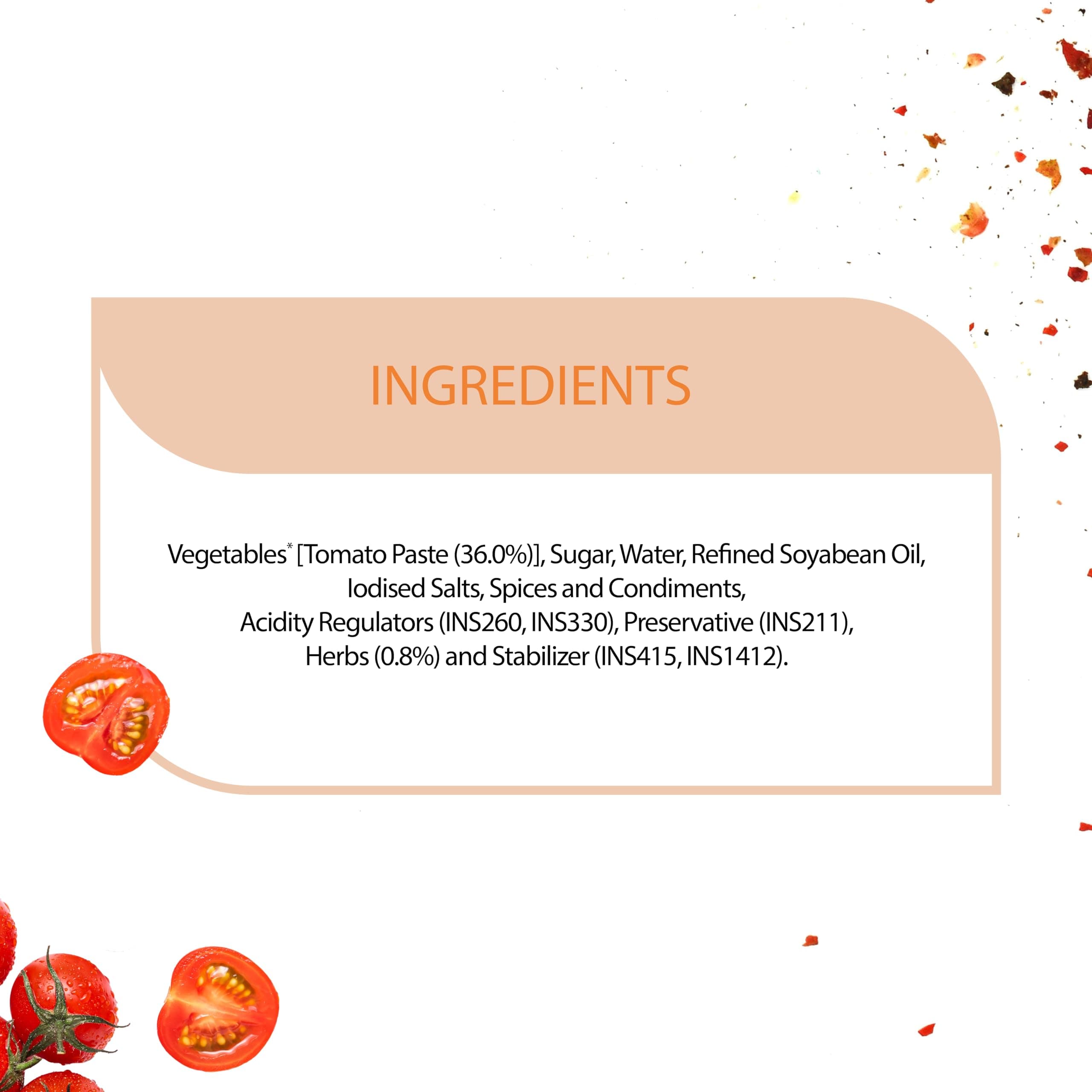 VEEBA Pasta & Pizza Sauce Herby Tomato - No Onion No Garlic (280G) — image 3