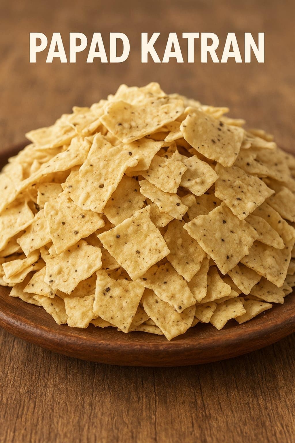 Om Uttam Papad Katran - 100% Natural Papad | 400 Gram | Crisp & Crunchy | Fresh and Homemade | Delicious Indian Snack — image 4