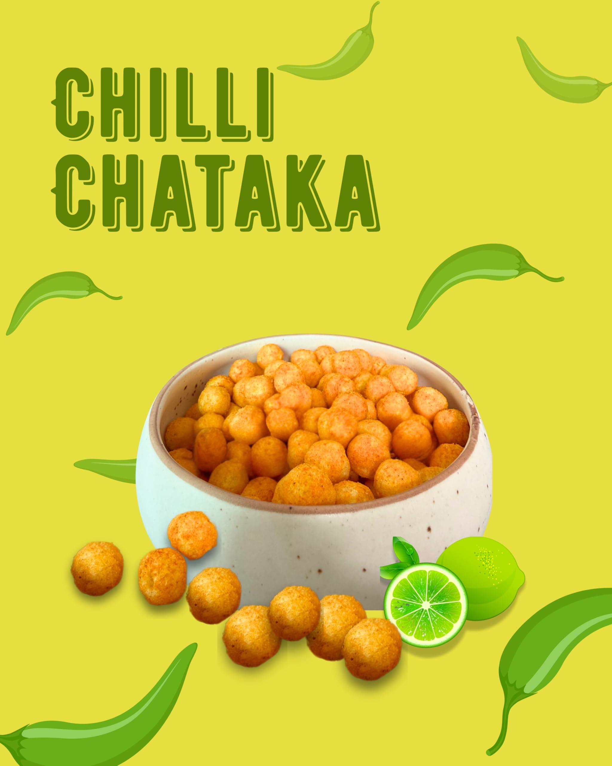 Snack First Chilli Chataka Balls, Corn balls, Combo of 2, No Onion No Garlic, Puffed Snack, Healthy Snack, Namkeen, 160g (80gx2) — image 4