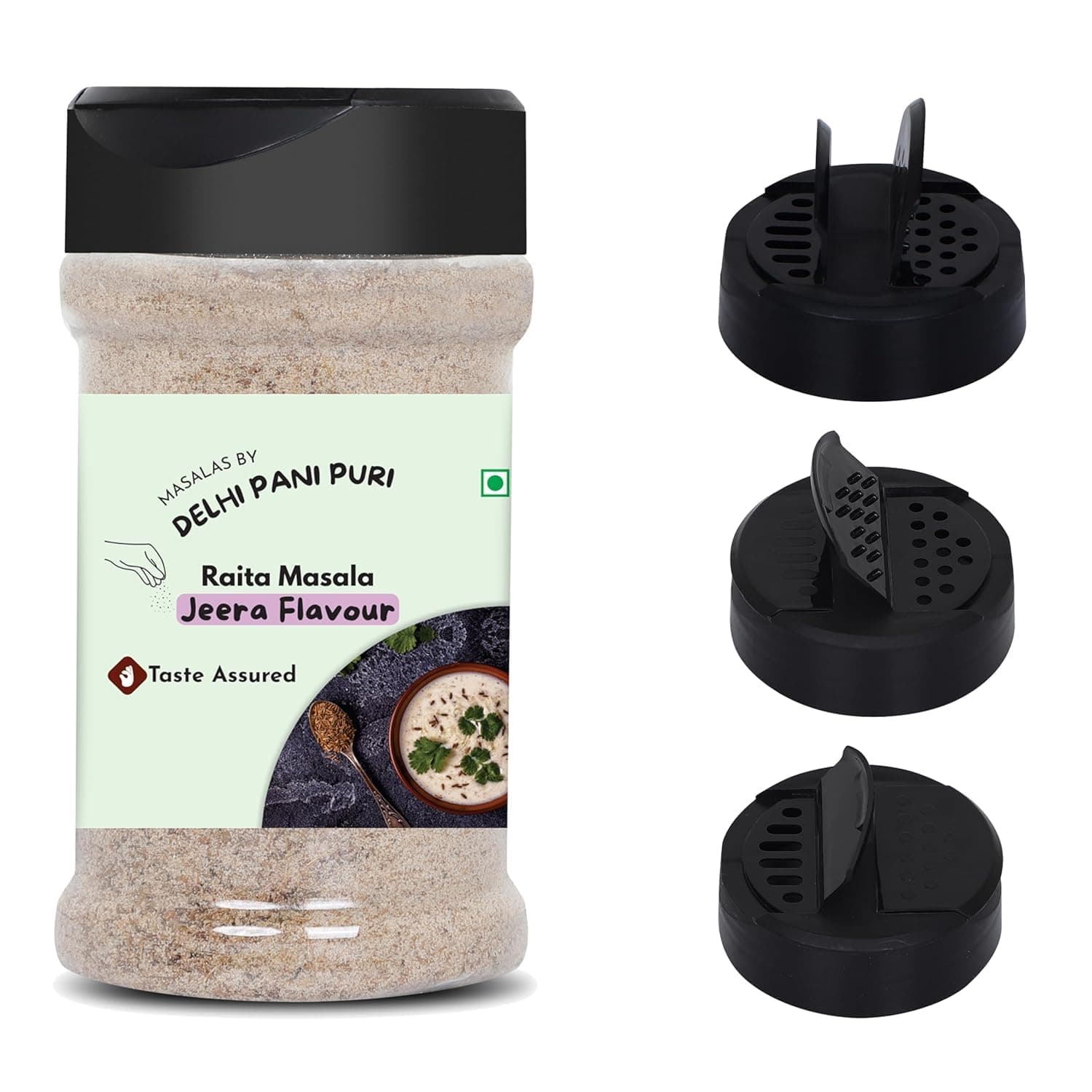 Raita Masala | Jeera Flavour Pack of 2| 100% organic No Chemicals | Fresh Heeng Jeera Punch | Perfect Seasoning for Buttermilk, Plain Curd, Boondi Raita & Vegetable Raita 180g — image 6
