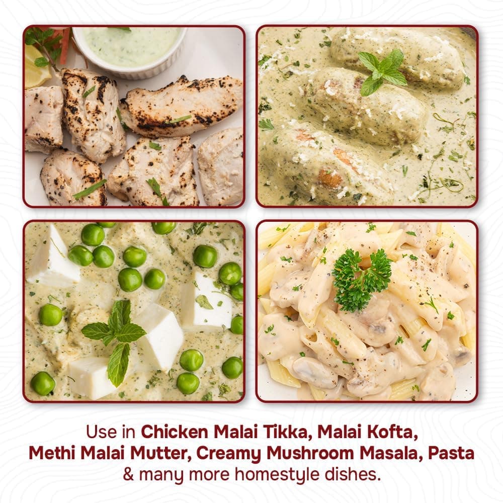 Happikery Royal Jain Twin Combo- White Gravy 100gm & Jain Gravy 100gm | No Preservatives | Quick & Easy Curry Mix | Ready To Eat in 3 Minutes — image 5