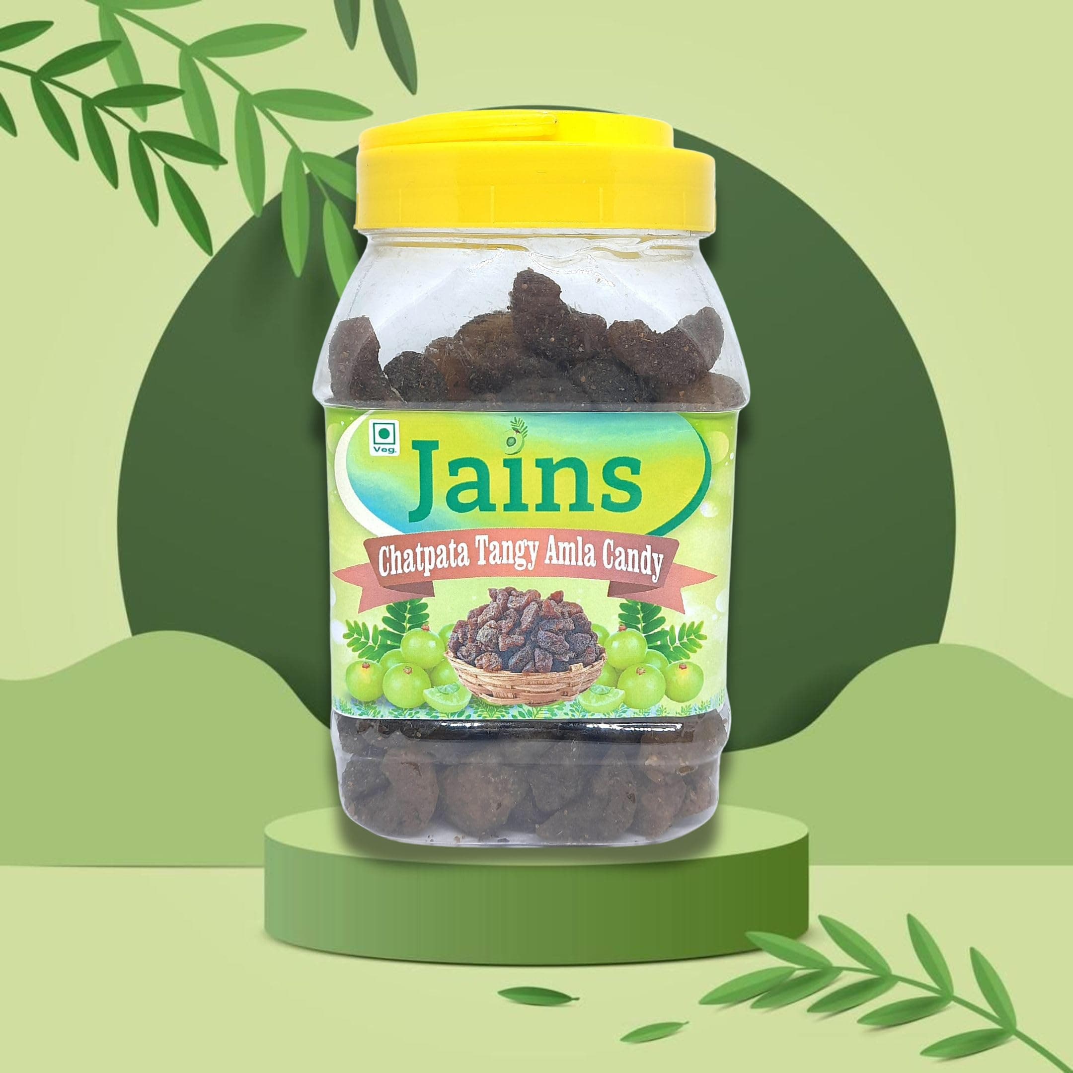 JAINS Dried Chatpata Spicy Amla Candy | Natural | No Artificial Colour Used (Amla) | Chatpata Amla Candy | Mukhwaas (500 gm) — image 7