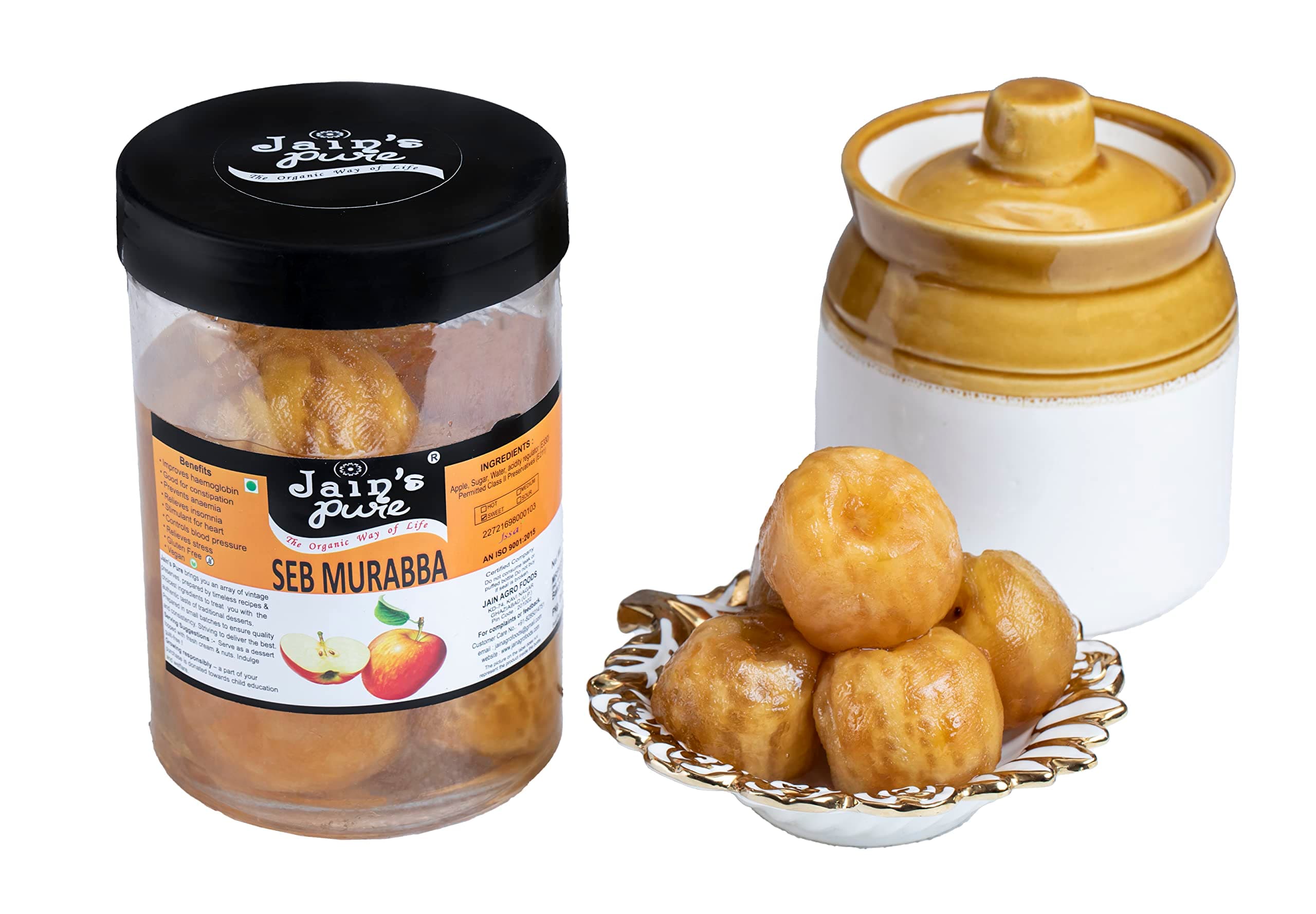 JAIN'S PURE SEB MURABBA/APPLE PRESERVE — image 2
