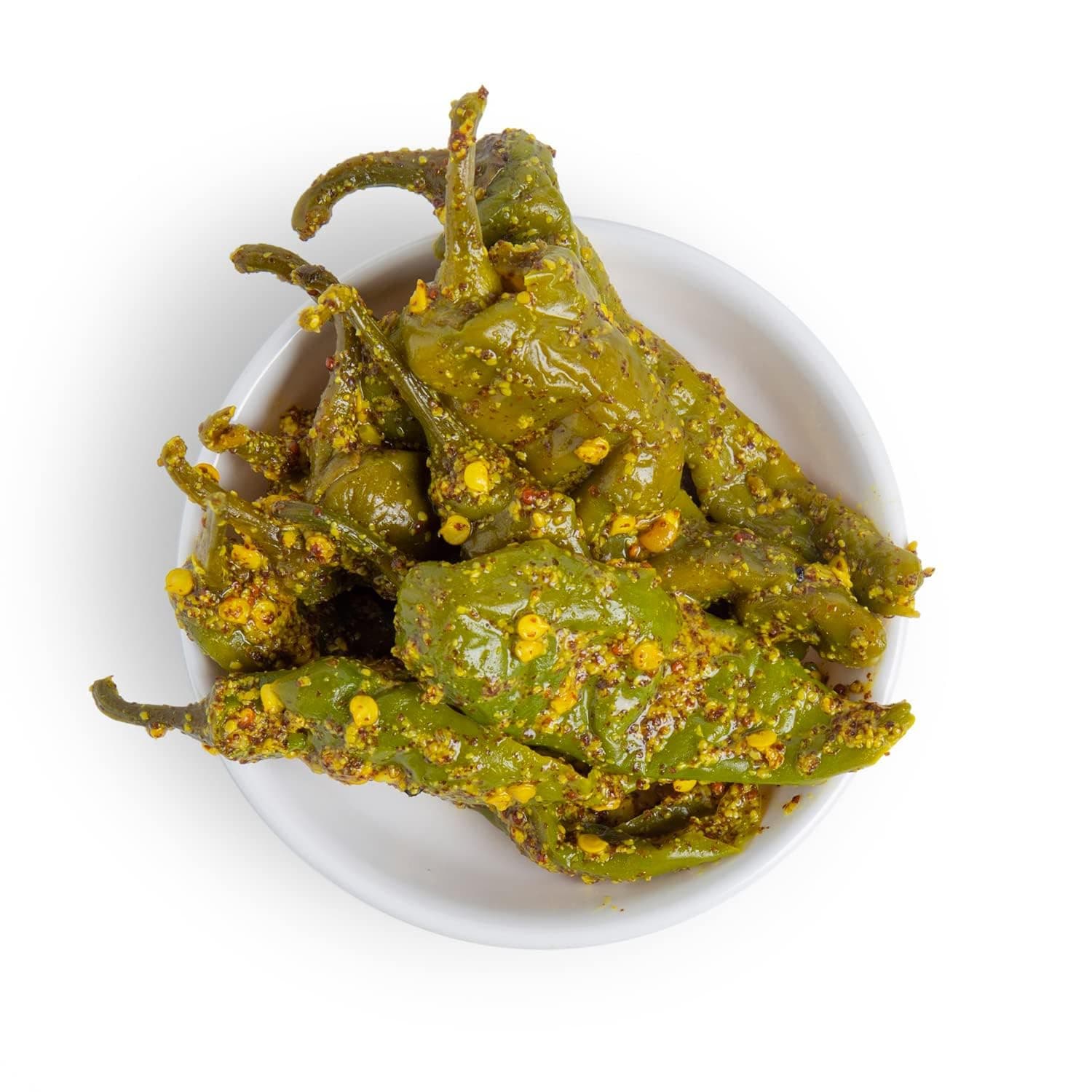 Delight Foods Athana Red & Green Mirch Pickles Achar 500g (250g X 2) | Masala Pickle | Chilli Pickle | Mustard Oil Pickle Achar | Sarso Tel | No Garlic — image 4