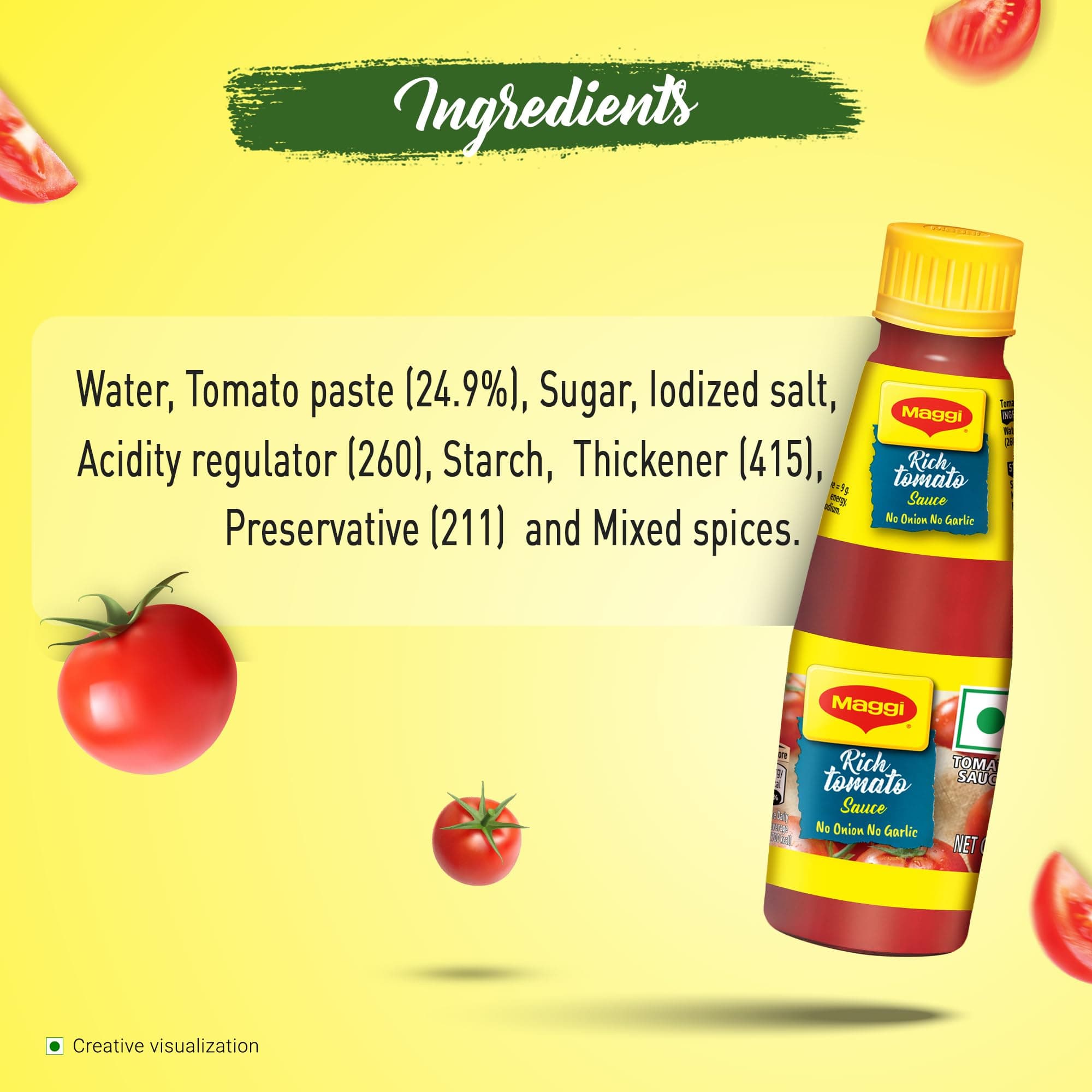 MAGGI Rich Tomato Sauce, No Onion No Garlic, 190g — image 5