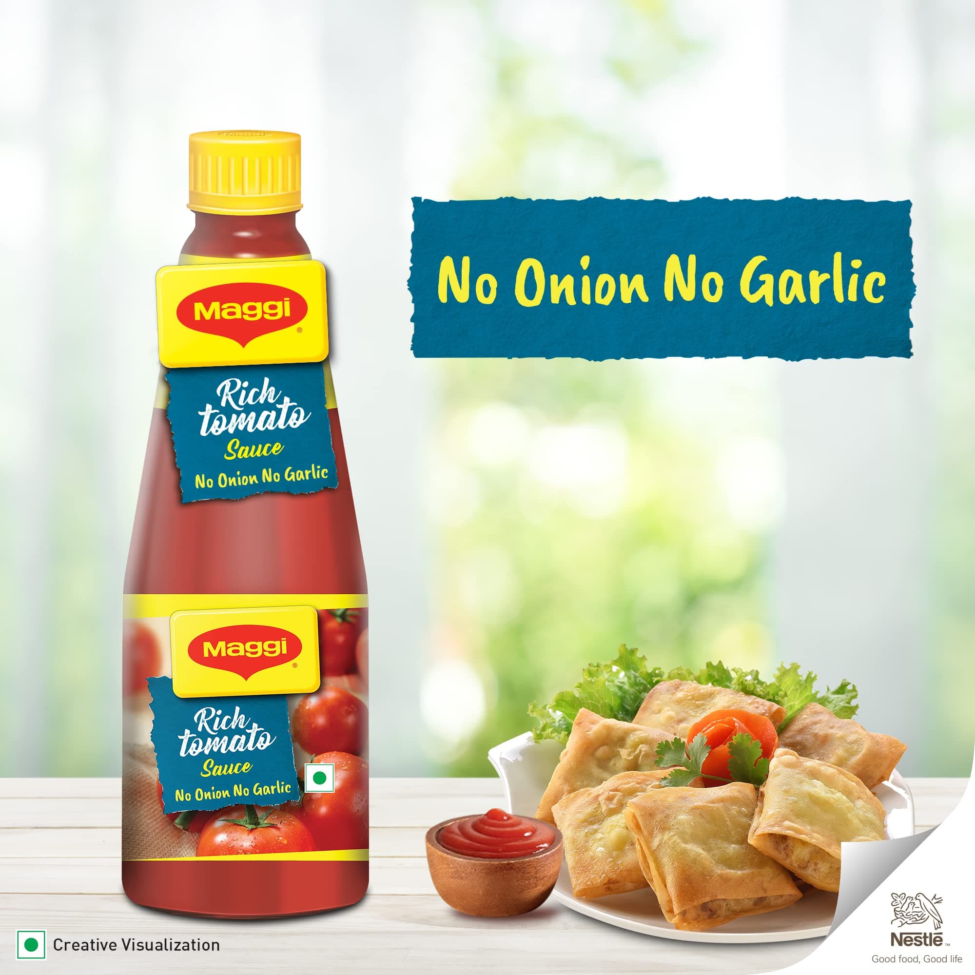 Maggi® Rich Tomato Ketchup, No Onion No Garlic, Made with Real Tomatoes, 200g — image 5