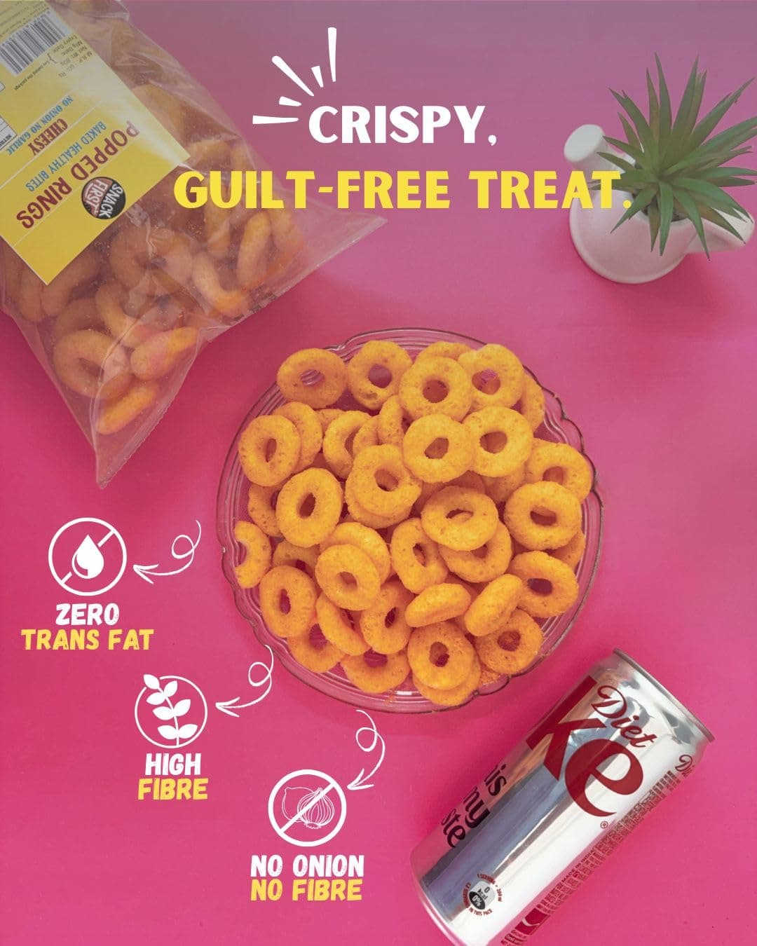 Snack First Baked Cheese Snack Combo, Cheese Balls, Chitoz, & Rings, Combo of 3, No Onion No Garlic, Jain, Puffed Snack, Corn Puffs, Healthy Snack, Namkeen, Each 80g — image 6