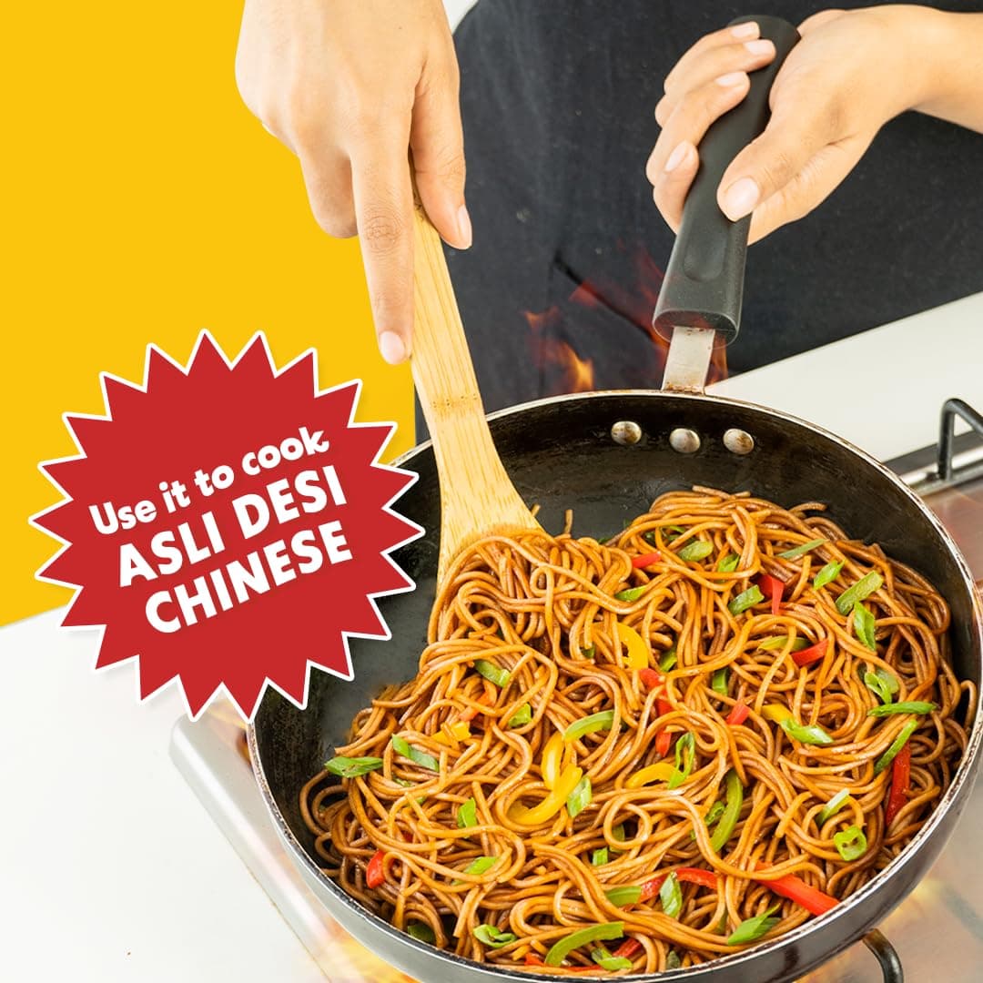 MasterChow Healthy Whole Wheat Noodles- Pack of 2 | 100% Atta | No Maida, Not Fried | Serves 10 Meals - 600gms — image 9