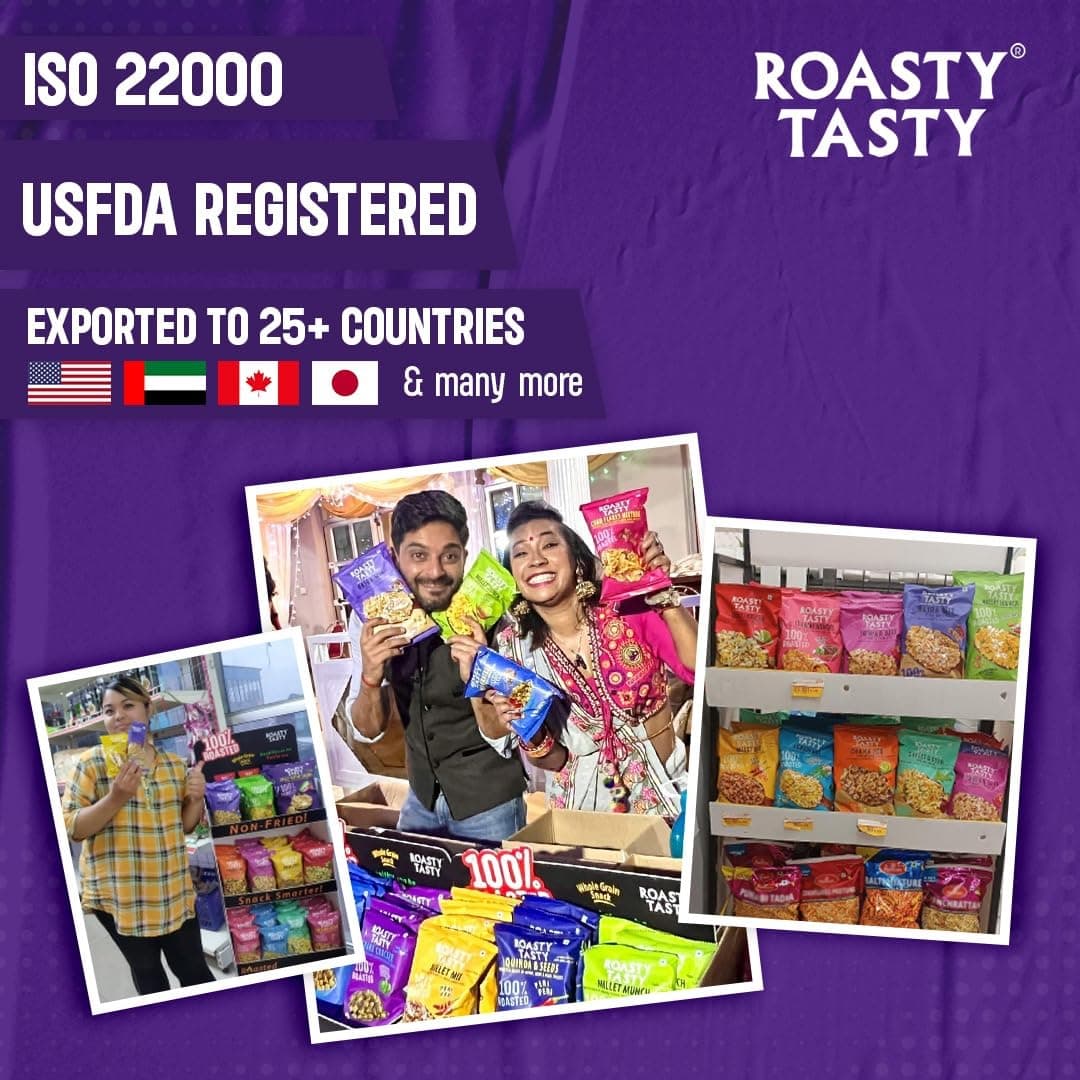 Roasty Tasty Chilli Chatak Lachha | Roasted Potato Sticks | Healthy Snacks | Roasted Namkeen Snack | Guilt Free | Diet Chiwda | Source of Protein | Perfect Snack for All Occasions | Potato Flakes | 200g — image 3