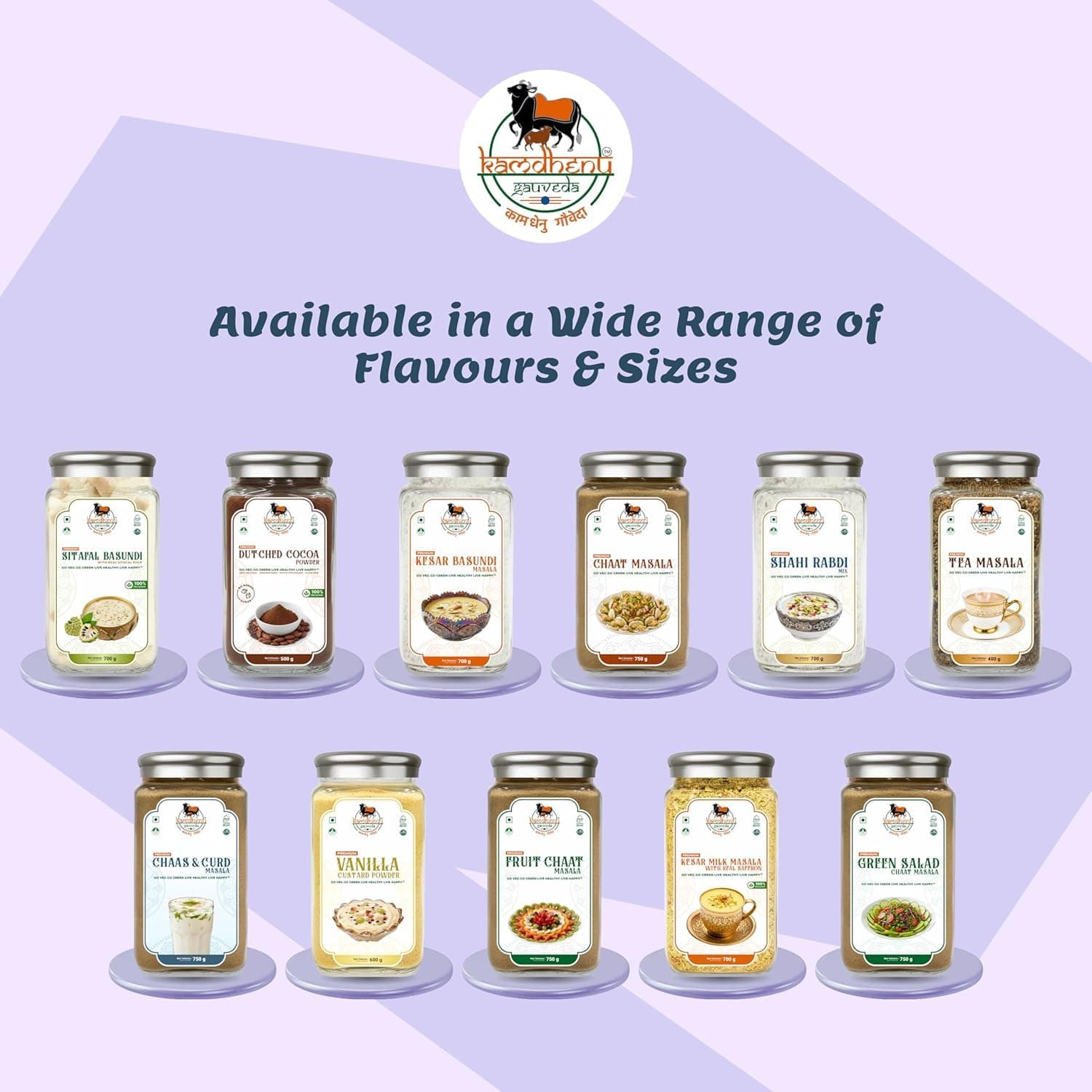 Satvik Sanatani Swaminarayan Jain Vegan Chatpata Fruit Masala 350g | Cumin, Coriander, Pudina, Pink & Black Salt | No Onion No Garlic | No Preservatives | Glass Jar with Steel Cap — image 6