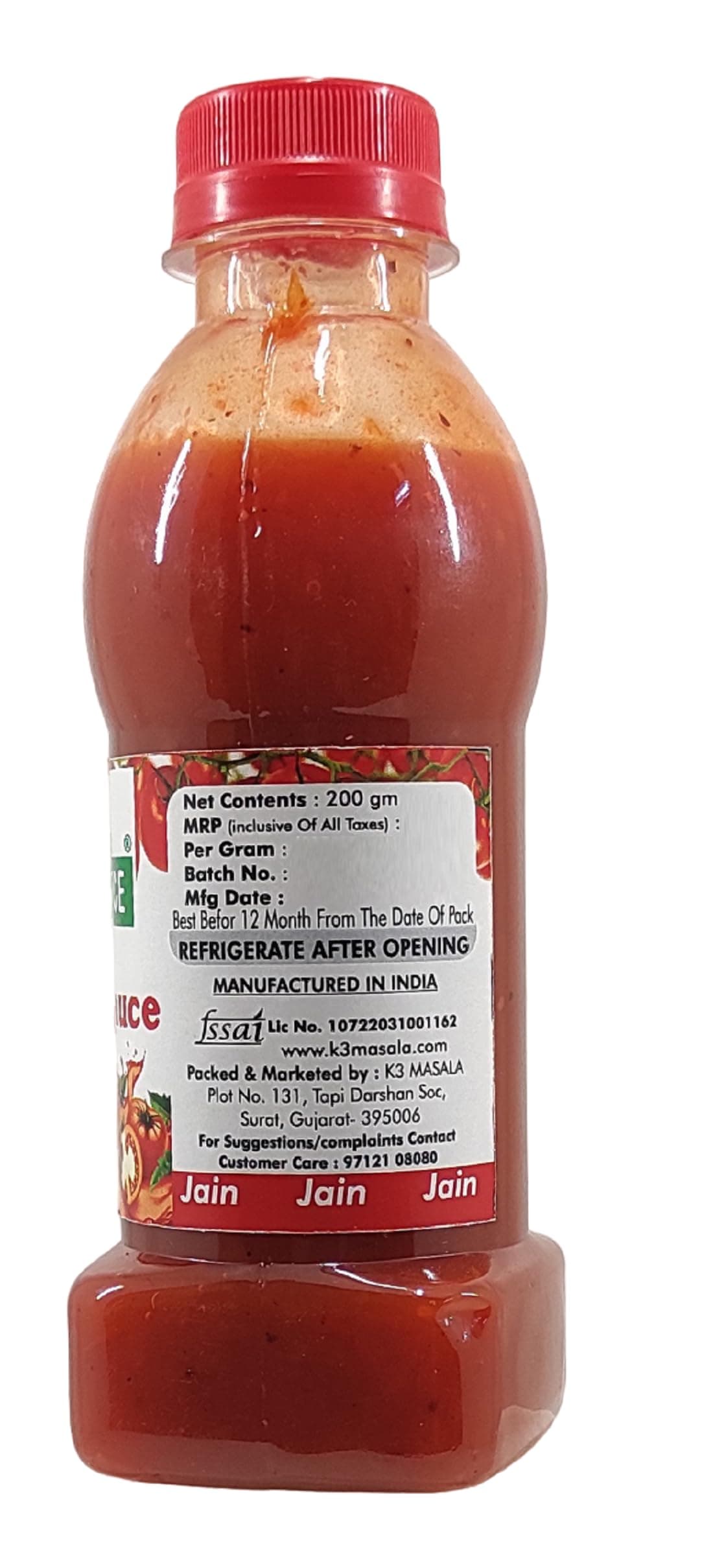 Green Piece Jain Combo Without Onion/garlic/Potato Tomato Sauce (200gm) (Pack of 2) (400gm) — image 3