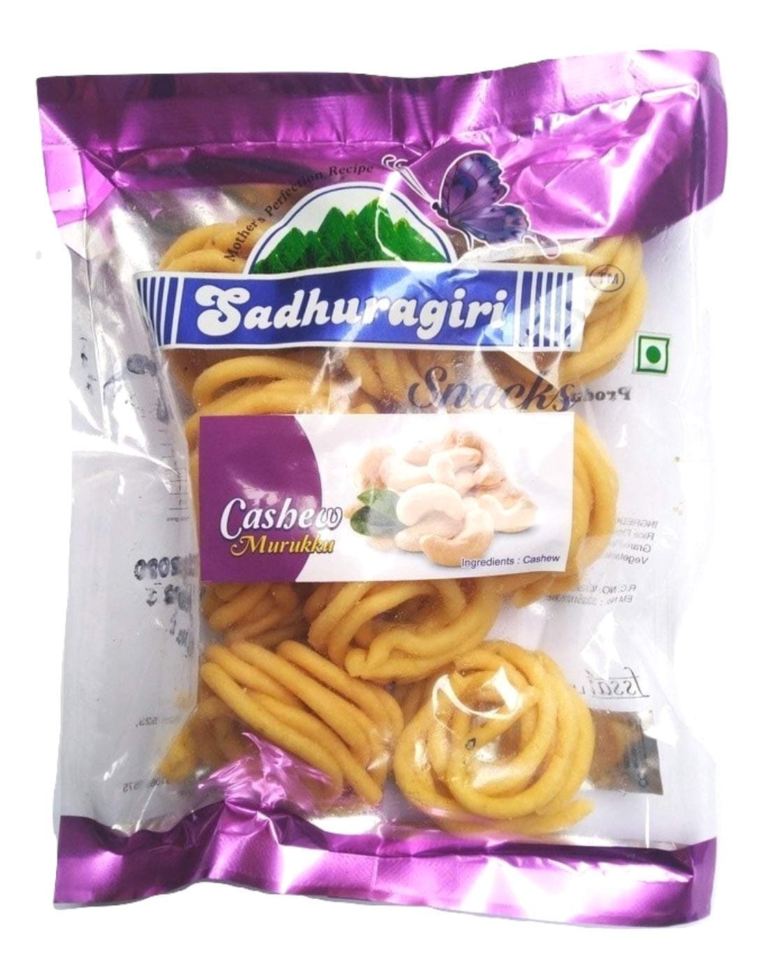 Sadhuragiri Cashew Murukku (120g x Pack of 3) — image 3