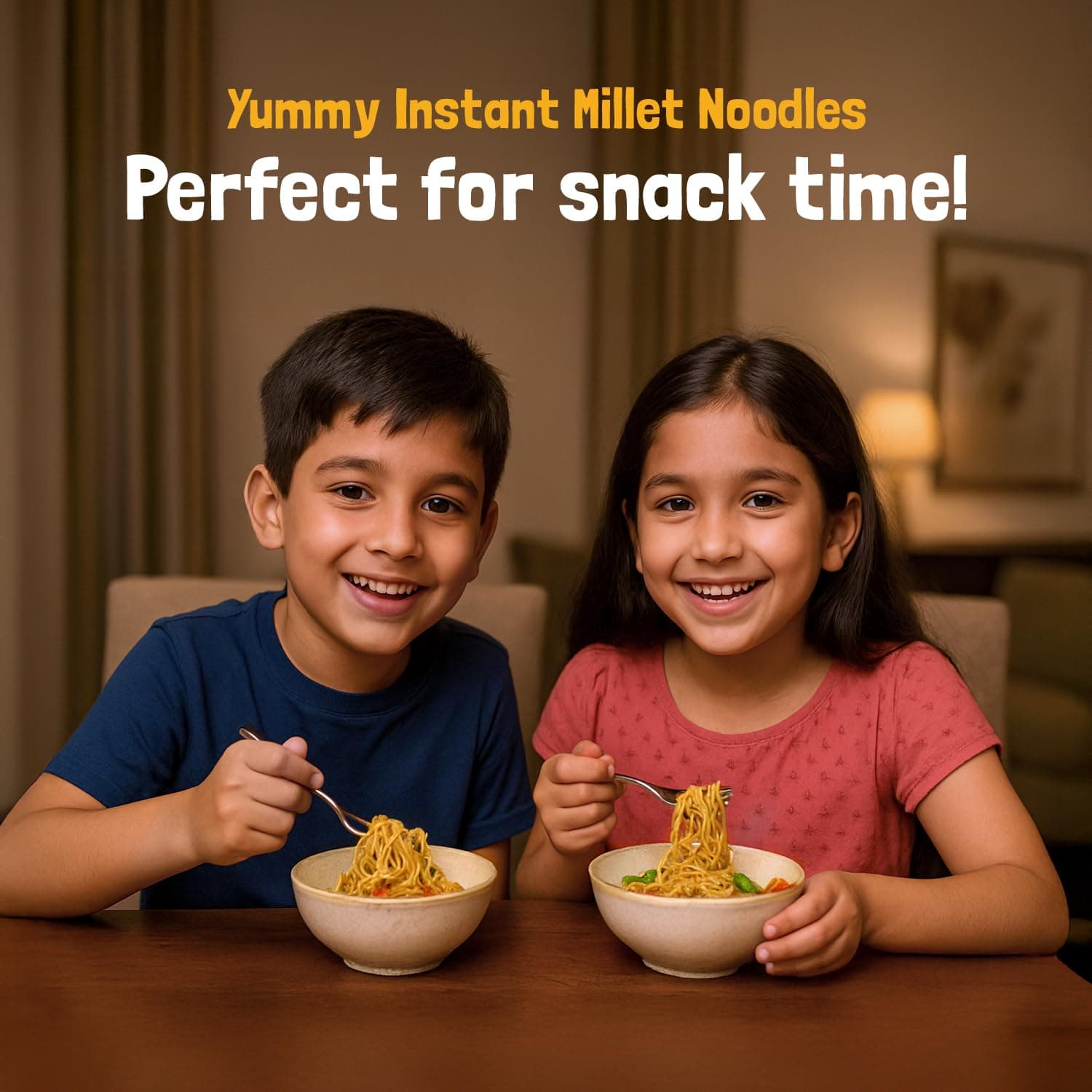 Slurrp Farm No Maida, No MSG Instant Noodles | Magic Masala | Not Fried, Millet Noodles, 6 X 57 g — image 6