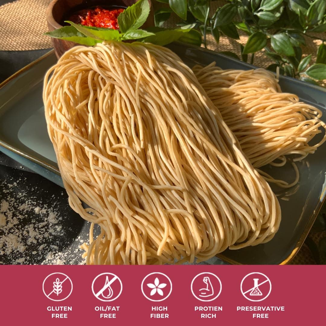 Millet Me by Kuizeens Oats Noodle - 220G (Pack of 2) | Protein-Rich | Easy-to-Make | Fresh & Flavourfull | No MSG |No Preservatives|Vegan & Wholesome|Ready in Minutes | Jain | No Onion & Garlic — image 6