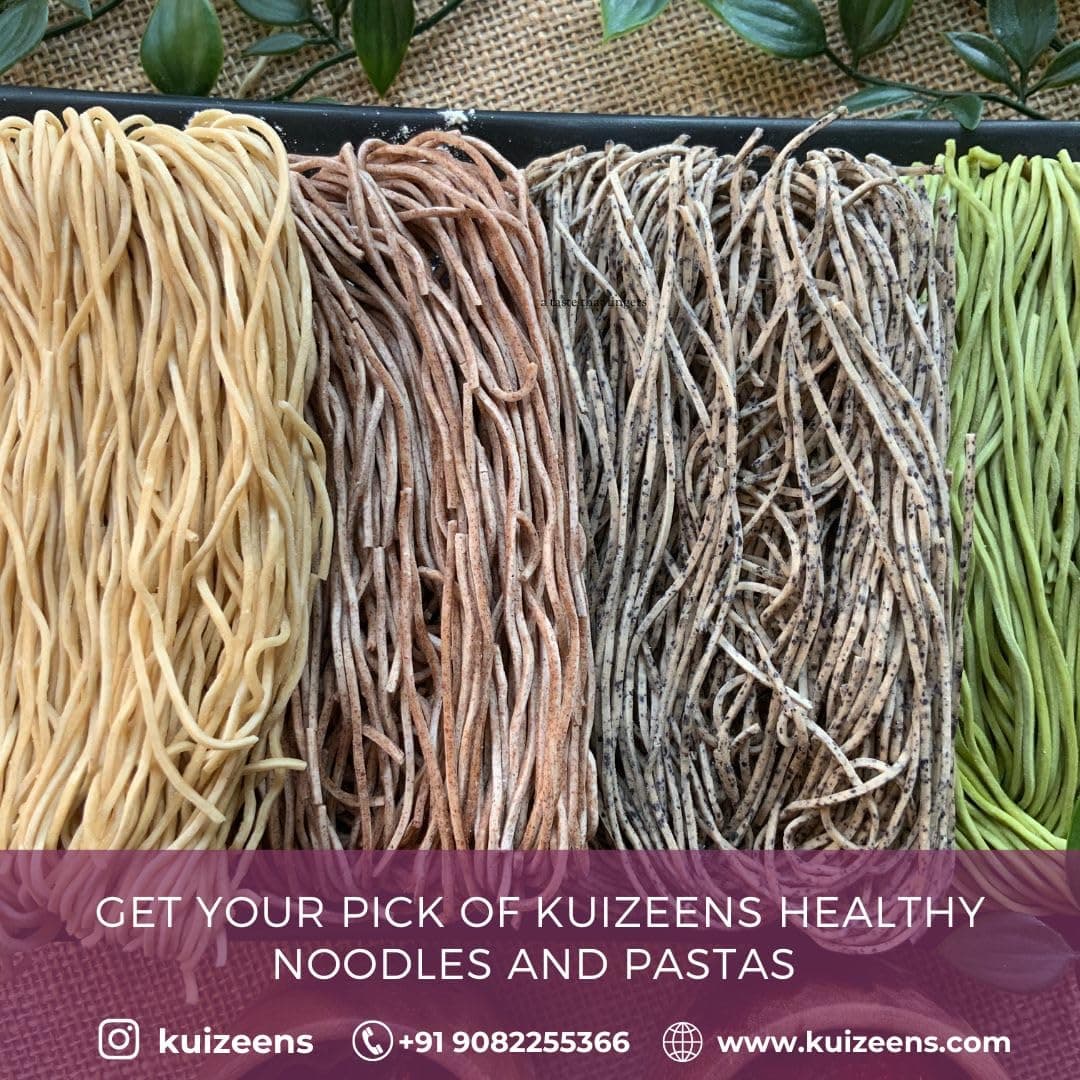Millet Me by Kuizeens Gluten-Free Kodo Noodles - 110g (Pack of 1) | Protein & Fiber-Rich | Easy-to-Make | Rich in Nutrients | No MSG | No Preservatives | Low Glycemic | Vegan & Wholesome | Easy to Digest Healthy Noodles | Jain | No Onion & Garlic | Ready in Minutes — image 7