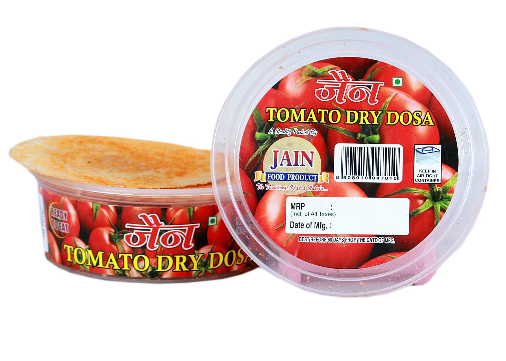 Jain Food Product Tomato Dry Dosa (100 g x 05 Pack) — image 2