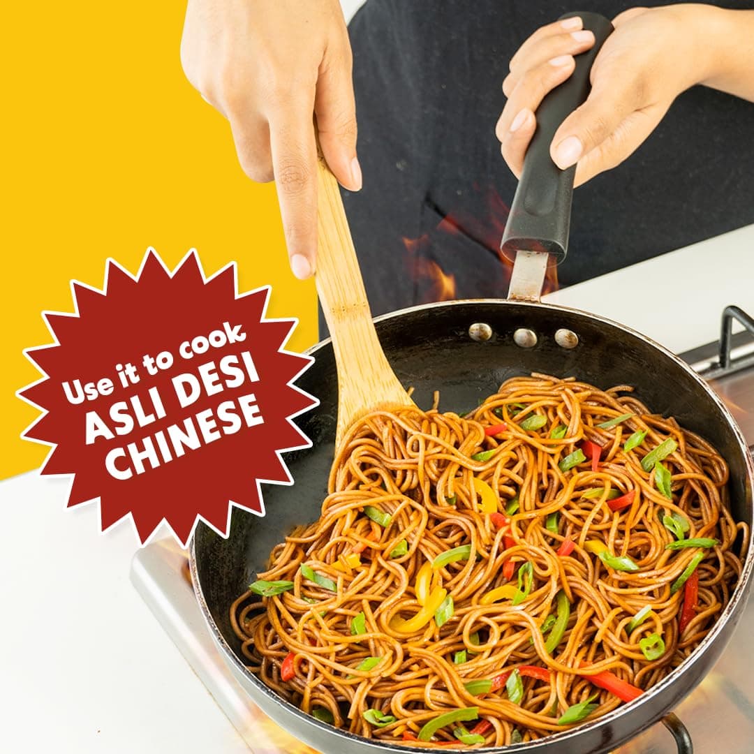 MasterChow Chinese Veg Hakka Noodles - Pack of 2 | No Preservatives | No Maida, Not Fried | Serves 10 Meals - 600gms — image 6
