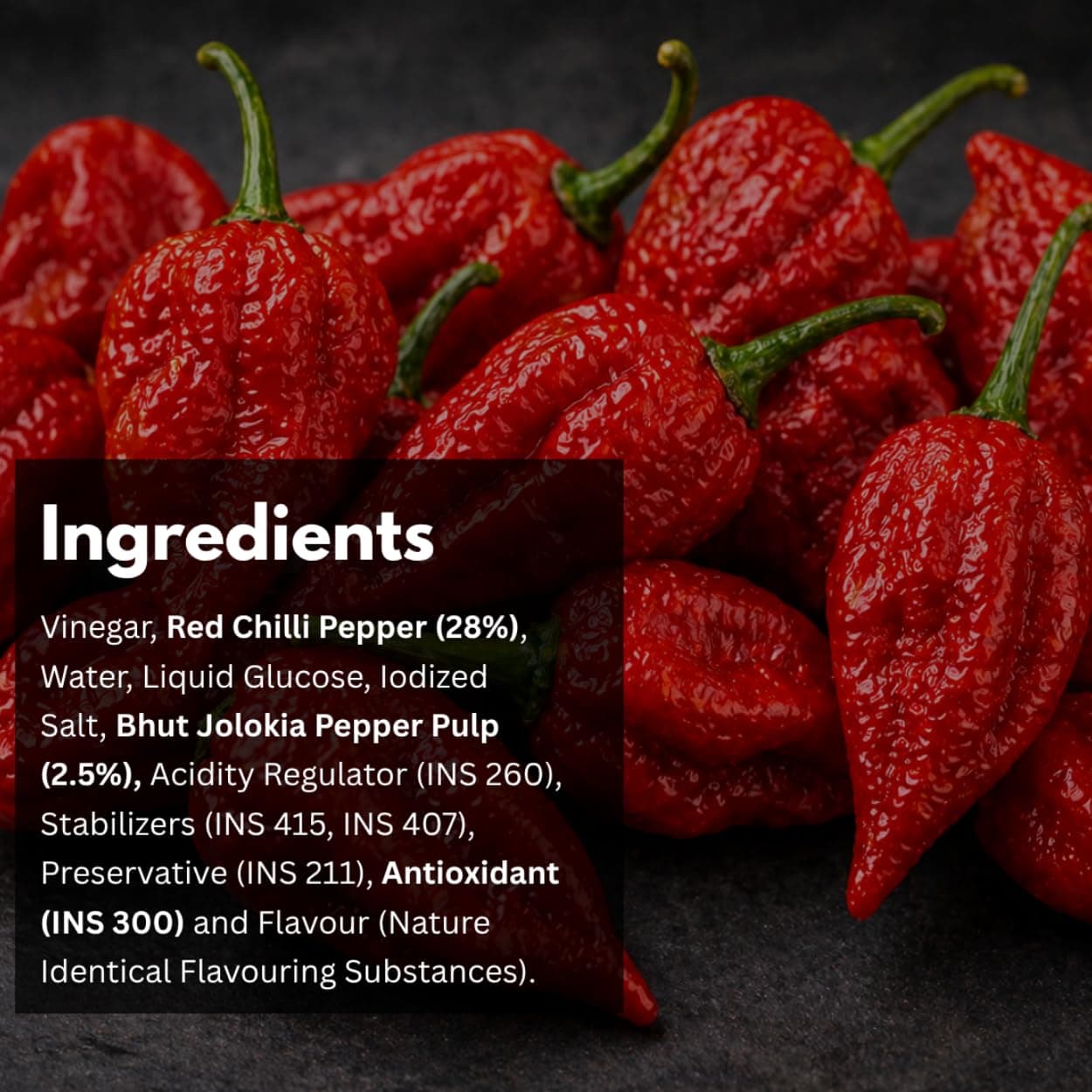 Dabur Capsico Red Pepper Sauce - 60g (Chilli Sauce) | Red Hot Sauce | For Pizza, Pasta, Sandwich & Mocktails | Made With Fresh Bhut Jolokia Pepper : Spiciest Chilli | Pure & Authentic Chilli Sauce | NO Artificial Flavours — image 6