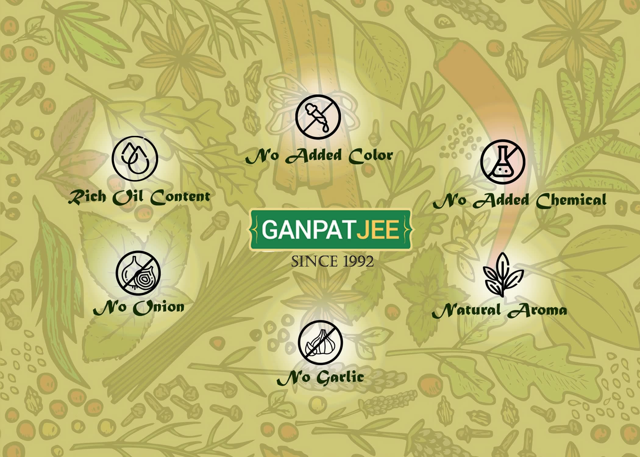 Ganpatjee Bhindi Karela Masala 100G | PACK OF 50G x 2 | Bitter Gourd & Ladyfinger Masala | Authentic Taste Ready Mix masala | No Onion No Garlic — image 4