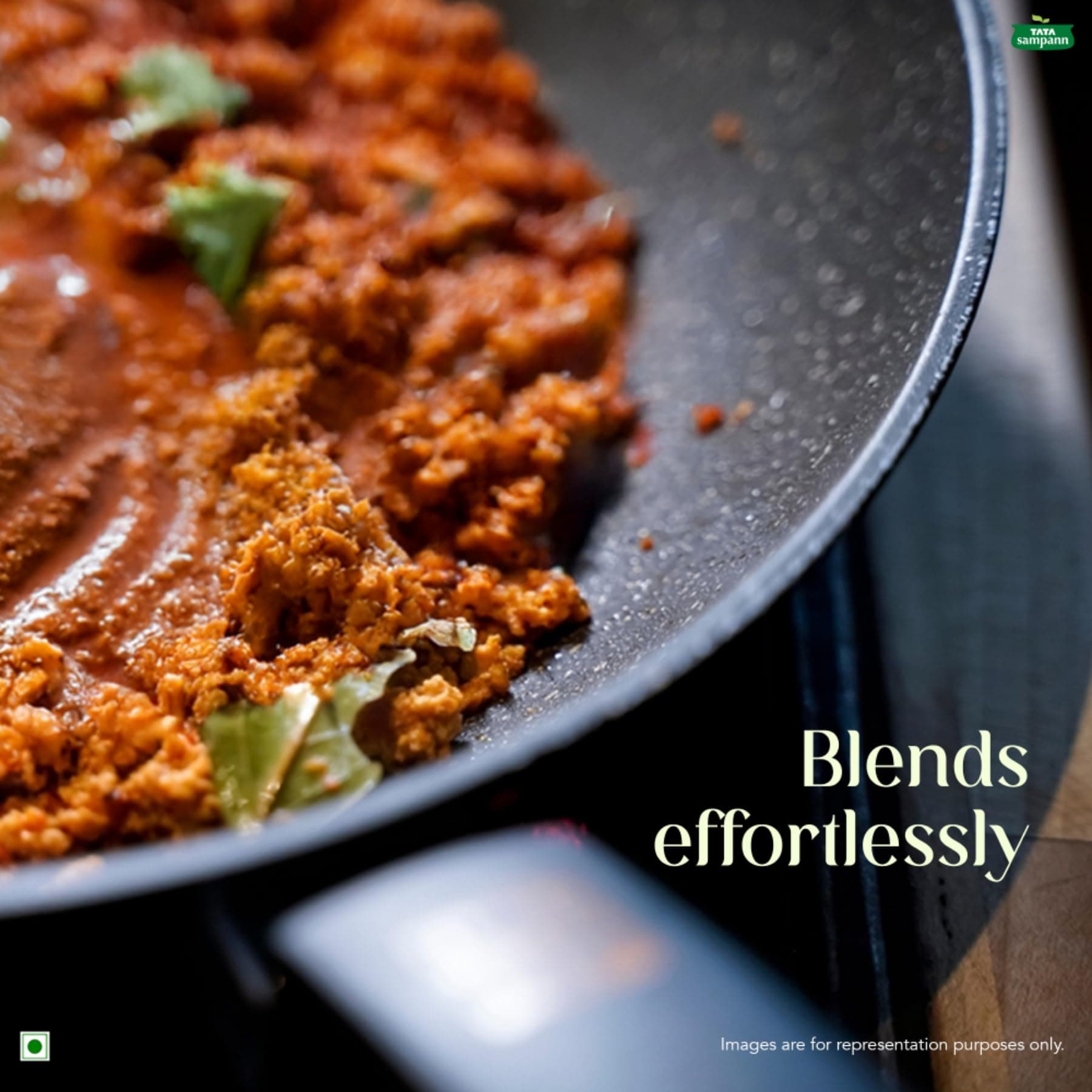 Tata Sampann Pav Bhaji Masala with Natural Oils, 100g, Crafted by Chef Sanjeev Kapoor, With Chef’s Exclusive Tip, Rich Aroma & Flavour — image 6