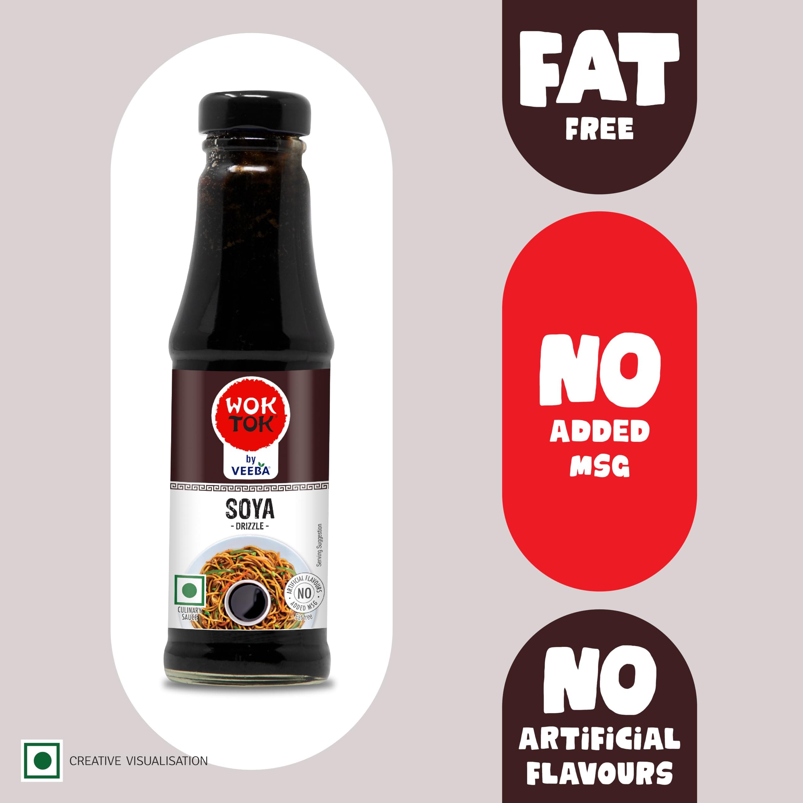 VEEBA Wok Tok Soya Drizzle (225 G) — image 4