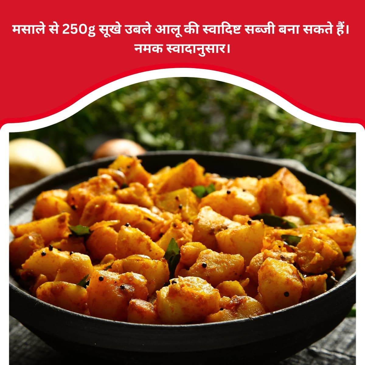 Thunder Aaloo Masala 10g Sachet, Complete Recipe Spice Mix For Achari Aloo/Dry Potato Sabzi, No Onion No Garlic, Balanced Spices, Pack of 12 — image 8