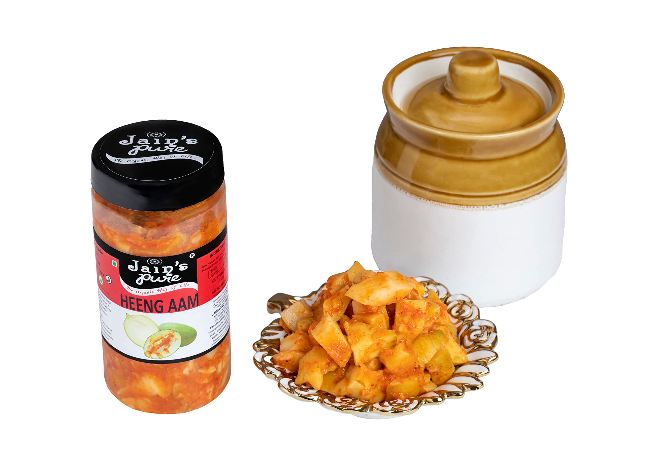 JAIN'S PURE HEENG AAM ACHAR/MIRCHAULI (1 KG) — image 3