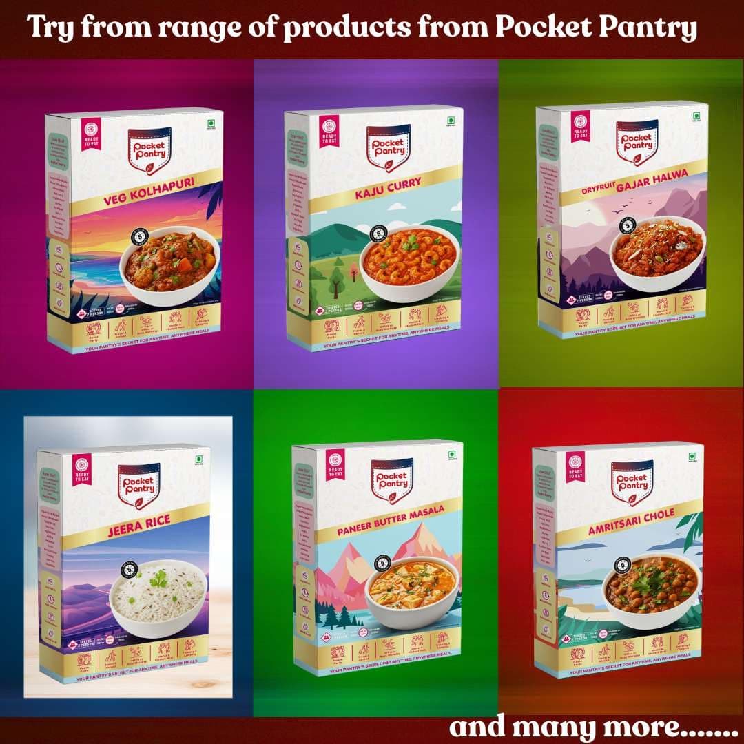 Pocket Pantry Ready to Eat Jeera Rice (Jain) | Freeze Dried |Rehydrated Wt 220gm | No Palm Oil, No Preservatives | 100% Natural | Dry Wt 80g | Serves 2 |Instant Meal — image 7