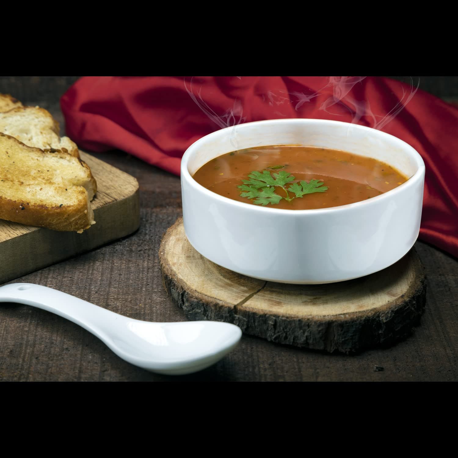 D'aromas Instant Jain Tomato Soup 5Kg, Instant Premix Powder With No Onion & No Garlic, Instant Mix Powder, Veg Soup, No Artificial Flavour & Colour 500gm (Pack Of 10) — image 3
