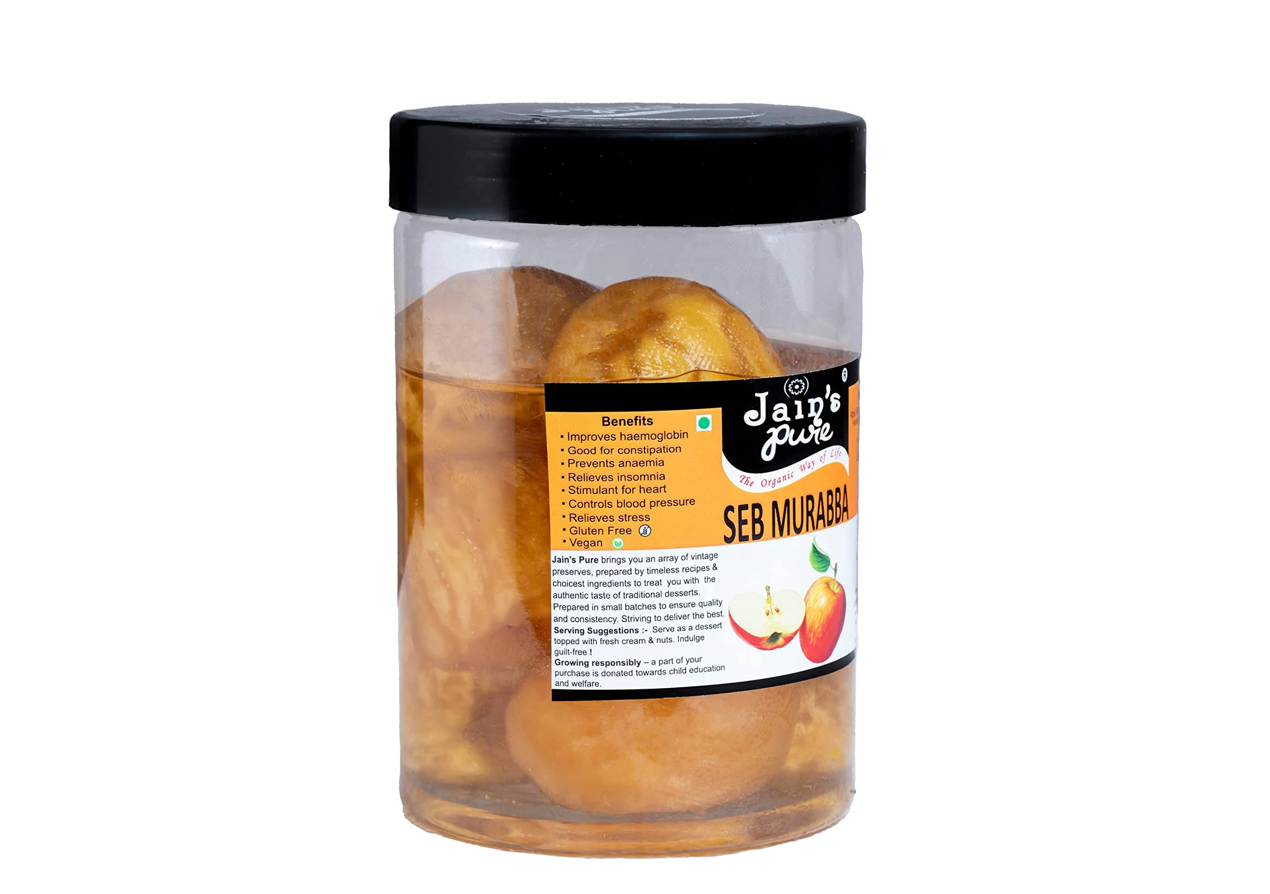 JAIN'S PURE SEB MURABBA/APPLE PRESERVE — image 5