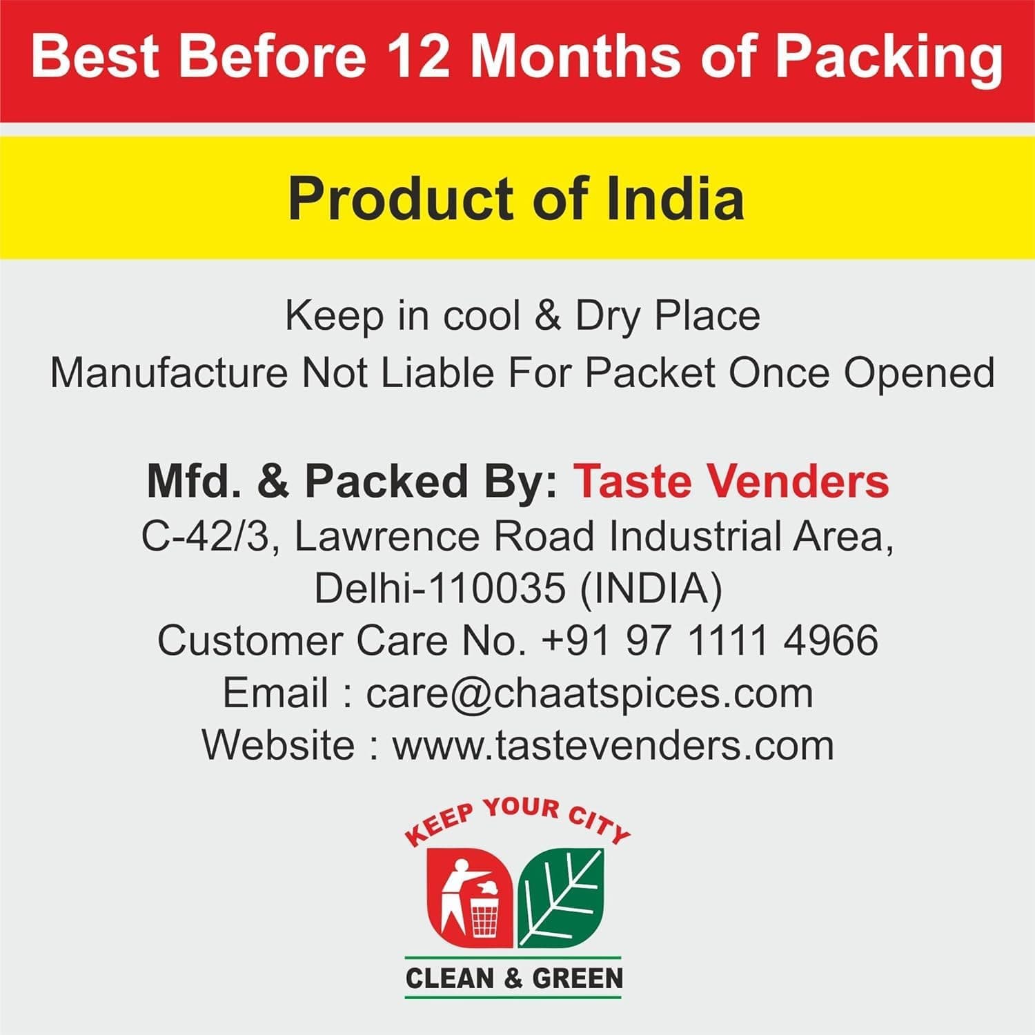 TASTE VENDERS Jaljeera Masala 100g Pack of 2 & Shikanji Masala 100g Pack of 2 Combo | Refreshing Indian Beverage Masala for Summer Drinks — image 6