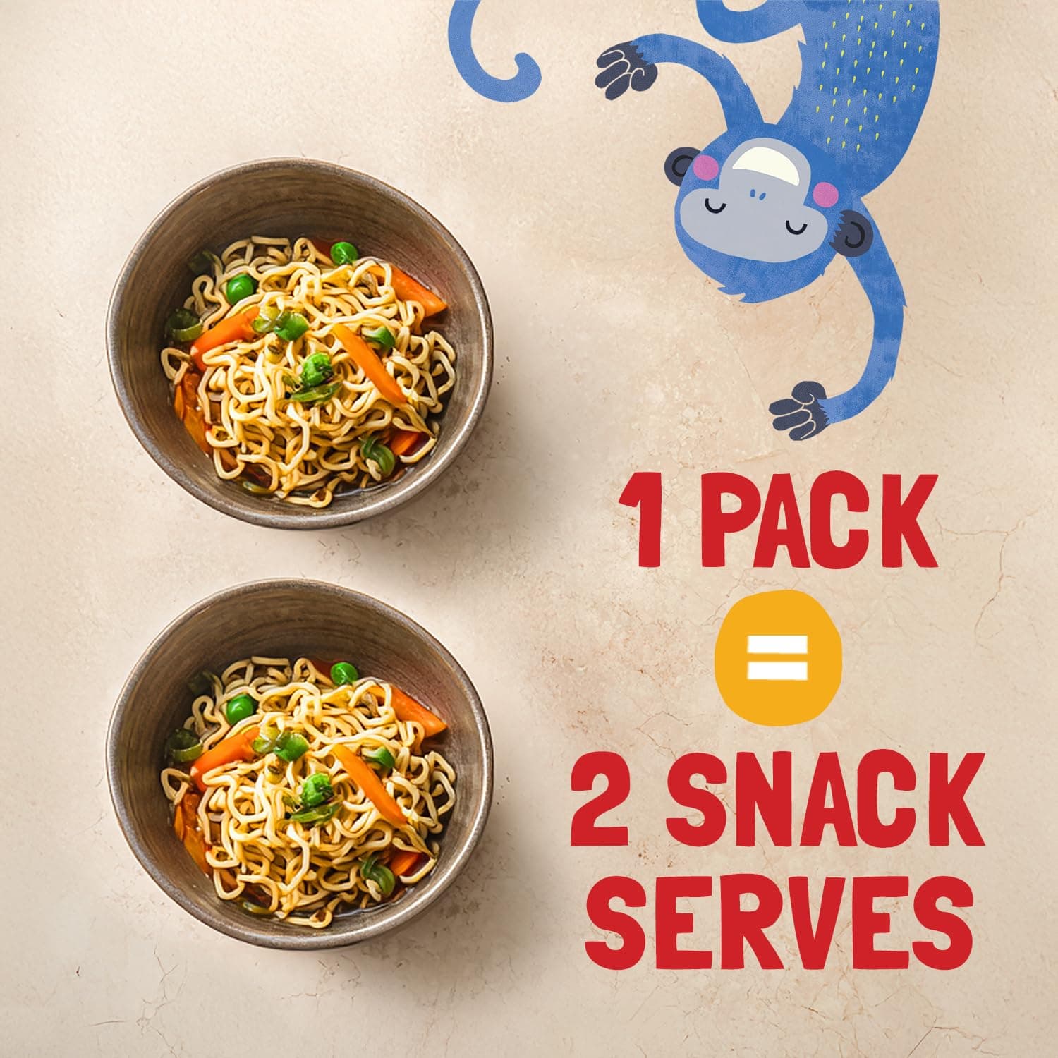Slurrp Farm No Maida, No MSG Instant Noodles | Magic Masala | Not Fried, Millet Noodles, 6 X 57 g — image 7