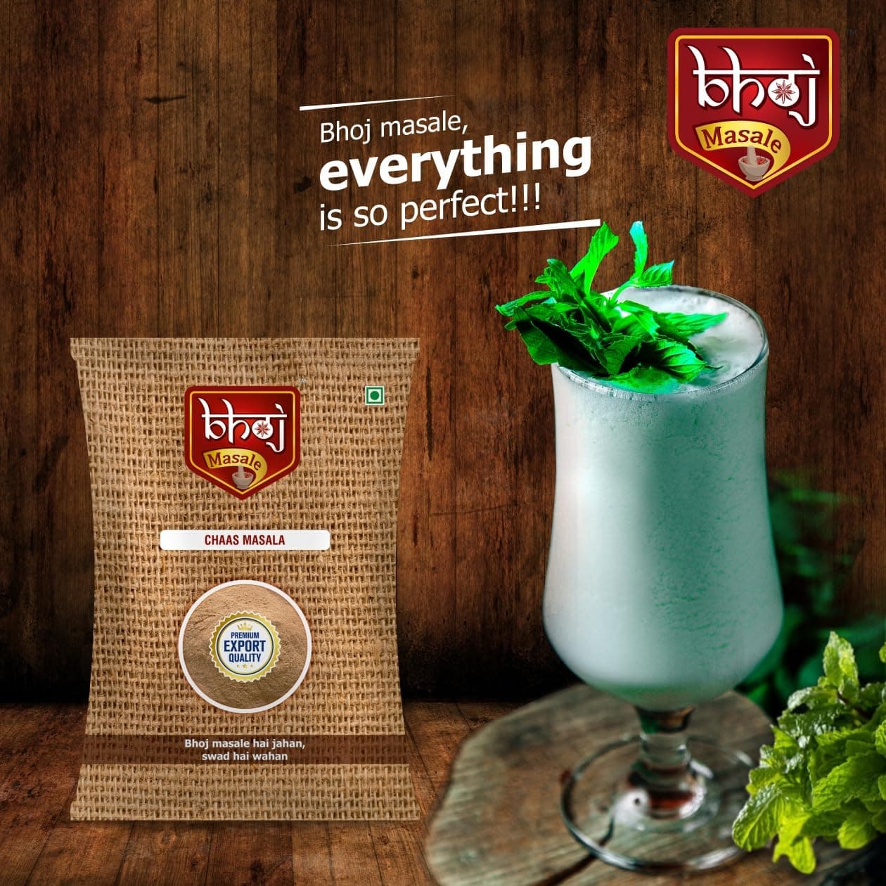 Bhoj Masale Chaas Masala 100GM | Buttermilk Masala | Helpful for digestion — image 6