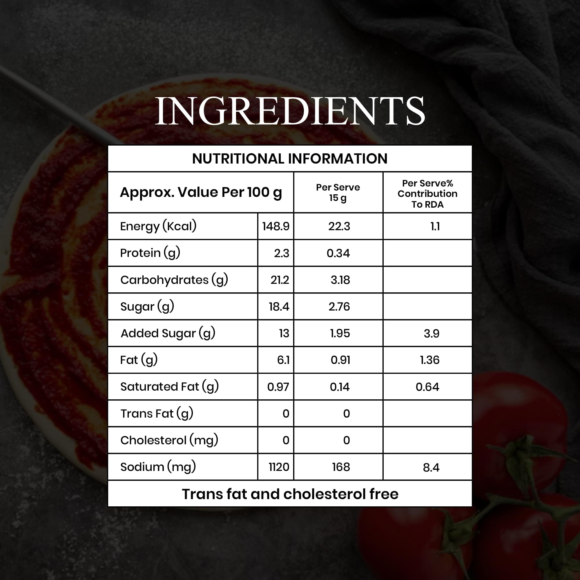 ZORKO Jain Pizza Pasta Sauce (All in One Jain Sauce 3 kg) | No Onion No Garlic Veg | Fast Food and Pizza, Pasta, Sandwich, Wraps & Burgers | Ready to Use — image 2