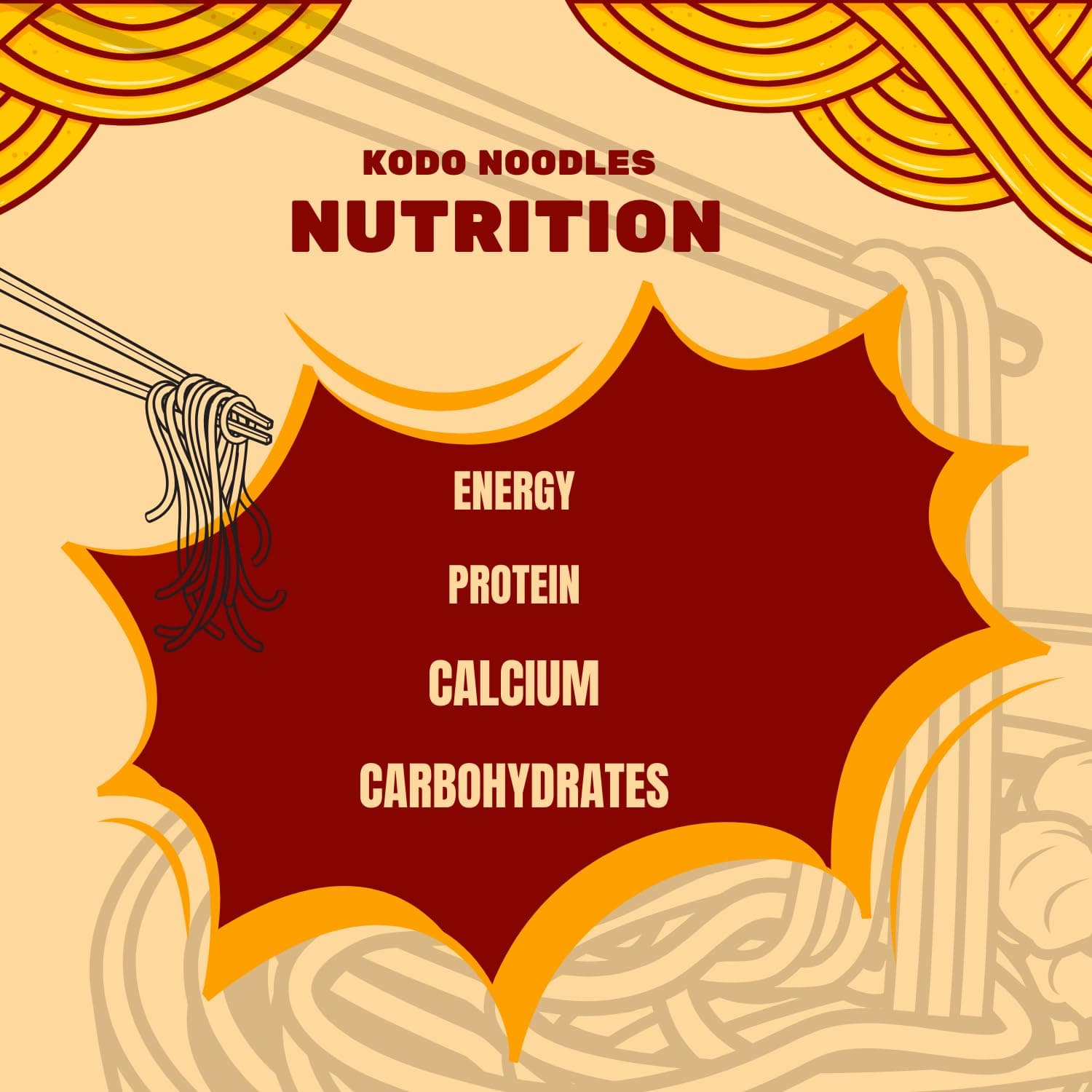 Millet Mania Kodo Millet Noodles | Nutrient-Packed, Gluten-Friendly & High-Fiber Instant Noodles with Traditional Taste | Healthy, Quick-Cooking Snack for Kids, Adults & Seniors | 210g (Pack of 1) — image 4