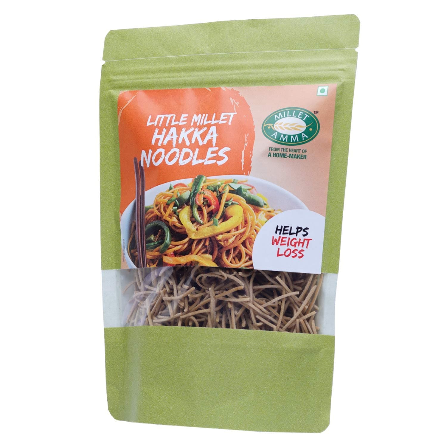 Millet Amma Little Millet Hakka Noodles | 180 Gms Pack | Easy & Ready To Cook | Zero Maida & 100% Vegan | Best Choice For Instant Breakfast & Dinner | Healthy Foods | Gluten Free — image 6