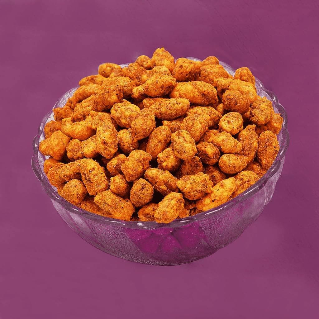 Jain Special Tasty Coated Peanuts, Size - 360g, Zipper Packing, Traditional Indian Savoury Snack, Crunch Loaded Peanuts with Bold Chatpata Masala Coating, Ready to Eat — image 3