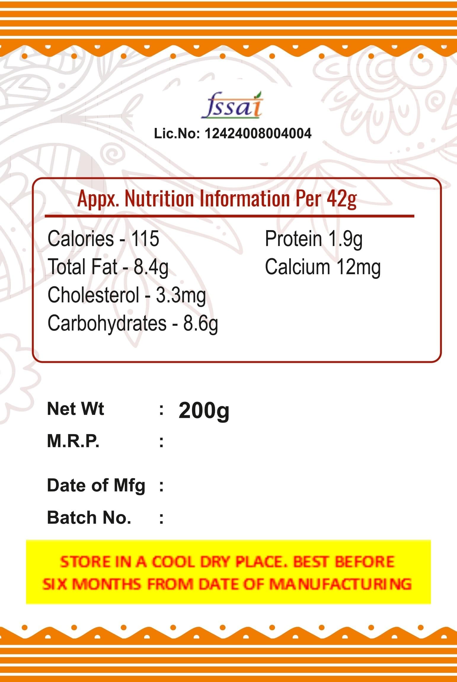 Sri Lalithaa’s Traditional Instant Bajji Mix | South Indian Style Crispy Snack Batter | No Onion & No Garlic | No Artificial Colours – 200g — image 2