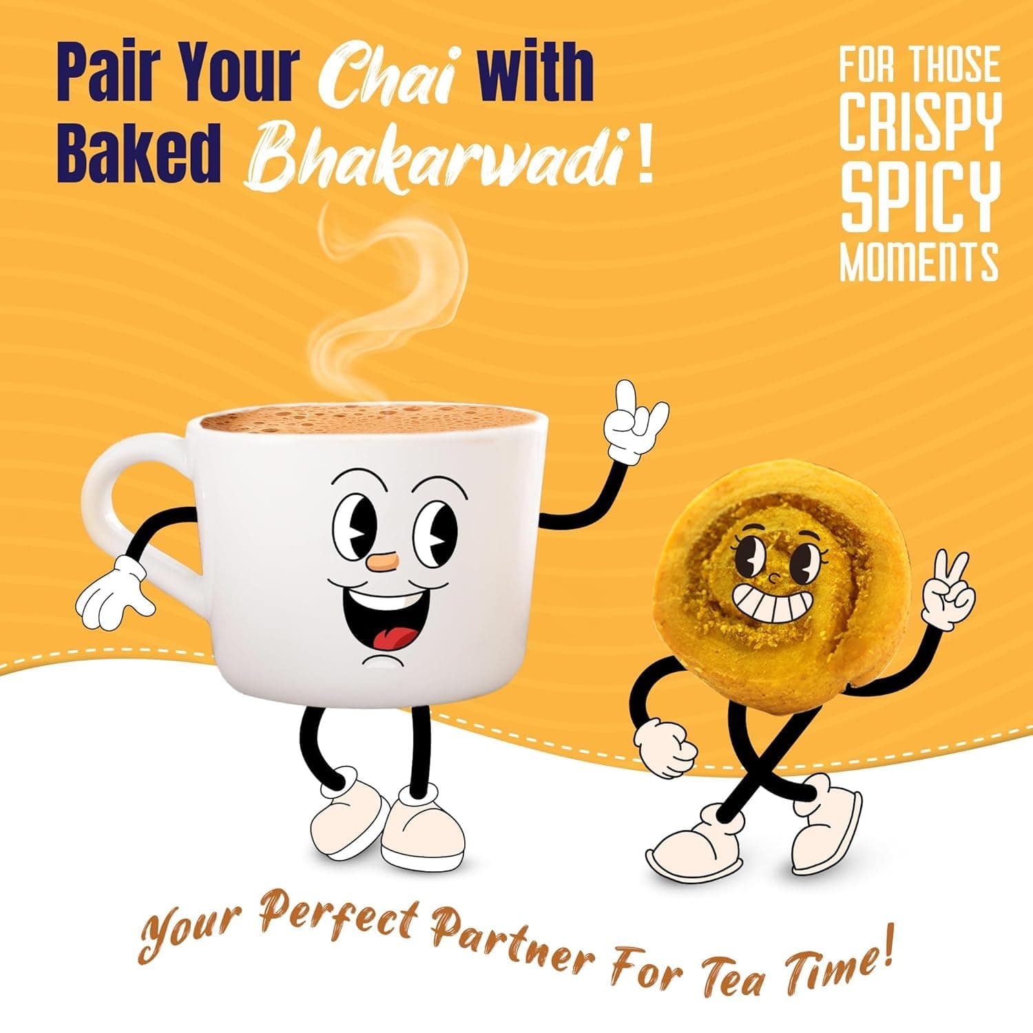 Evolve Baked Bhakarwadi Healthy Snacks for Kids, Adults | Gluten Free, No Artificial Colors or Preservatives, Freshly Made, Ready to Eat, Crunchy Masala Flavor - 100g — image 6