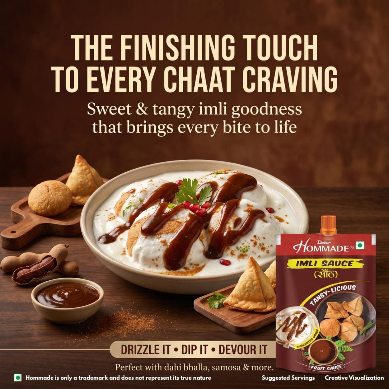 Dabur Hommade Imli Sauce Prepared From Tamarind, 100 Gm — image 6