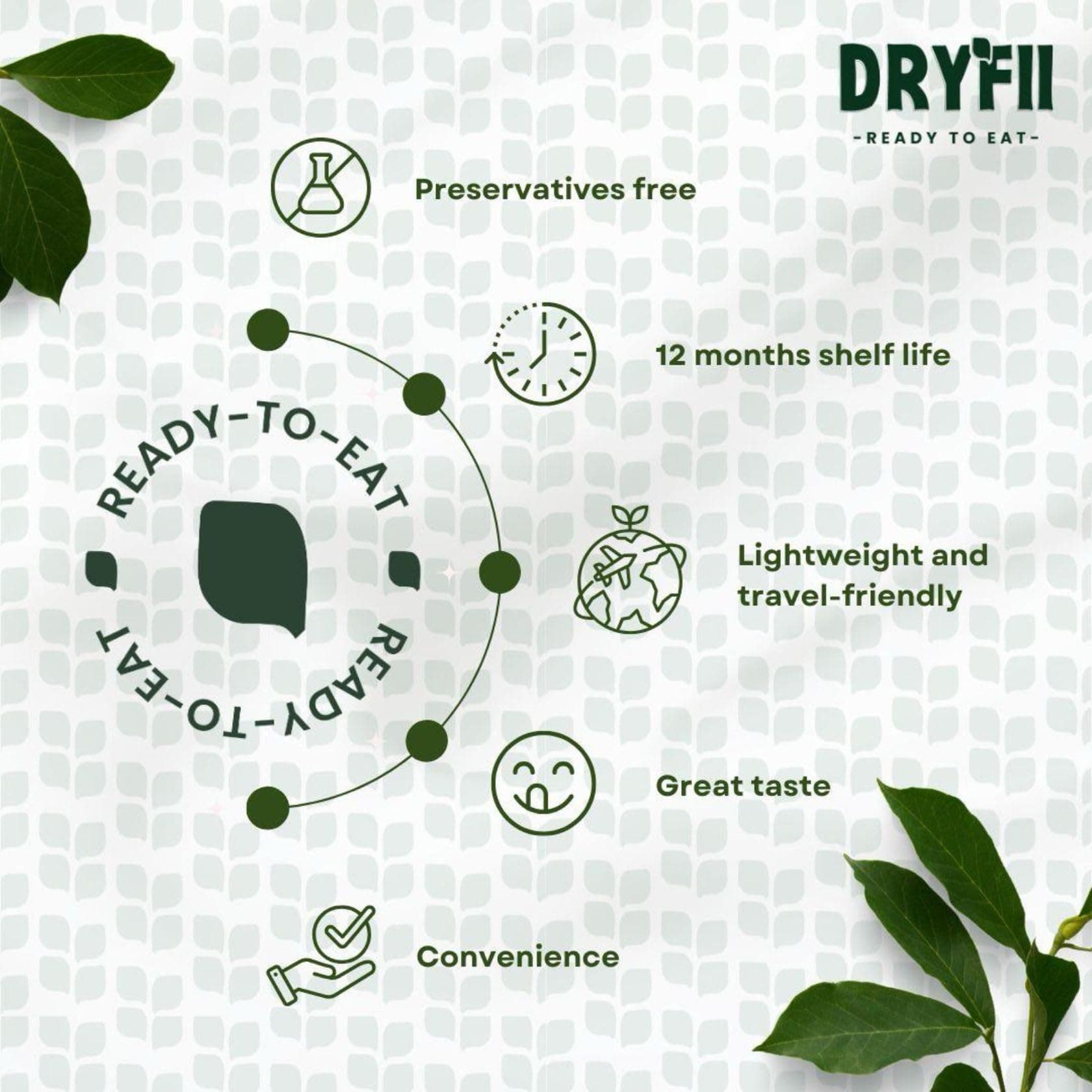 Dryfii Jain Dal Makhani | Ready-to-Eat-Food | No Onion No Garlic | Instant Meal | Freeze Dried | Dehydrated Weight 65 g | Rehydrated Weight 230 g — image 4