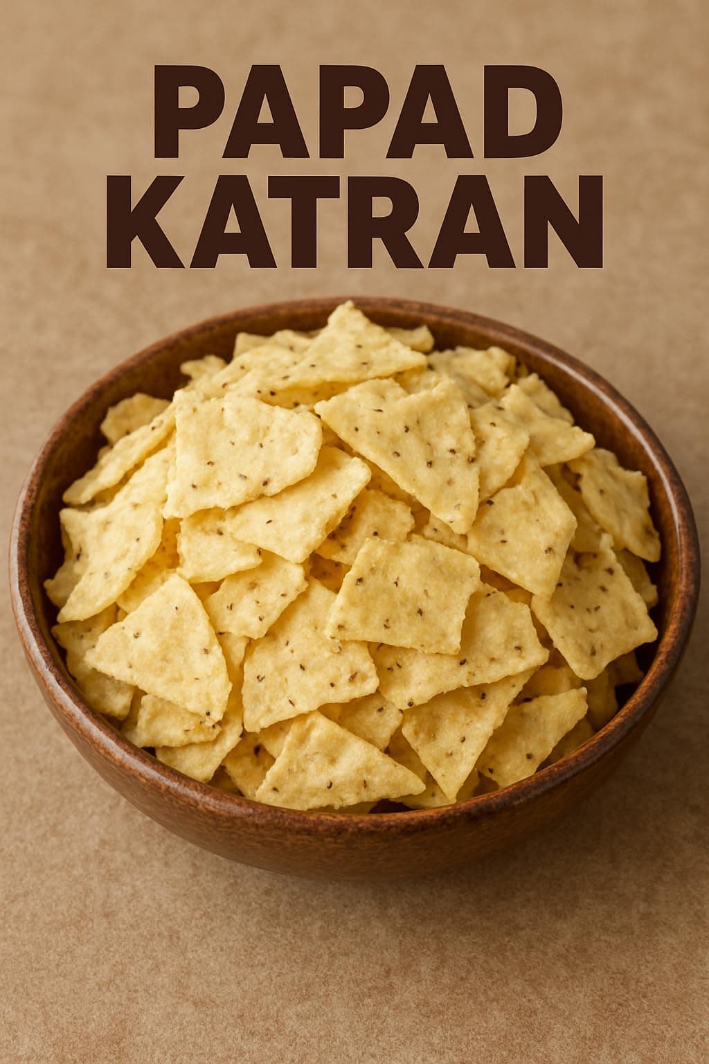 Om Uttam Papad Katran, Traditional Indian Crispy Snack Chips, Moong Flour Based, 1kg — image 5